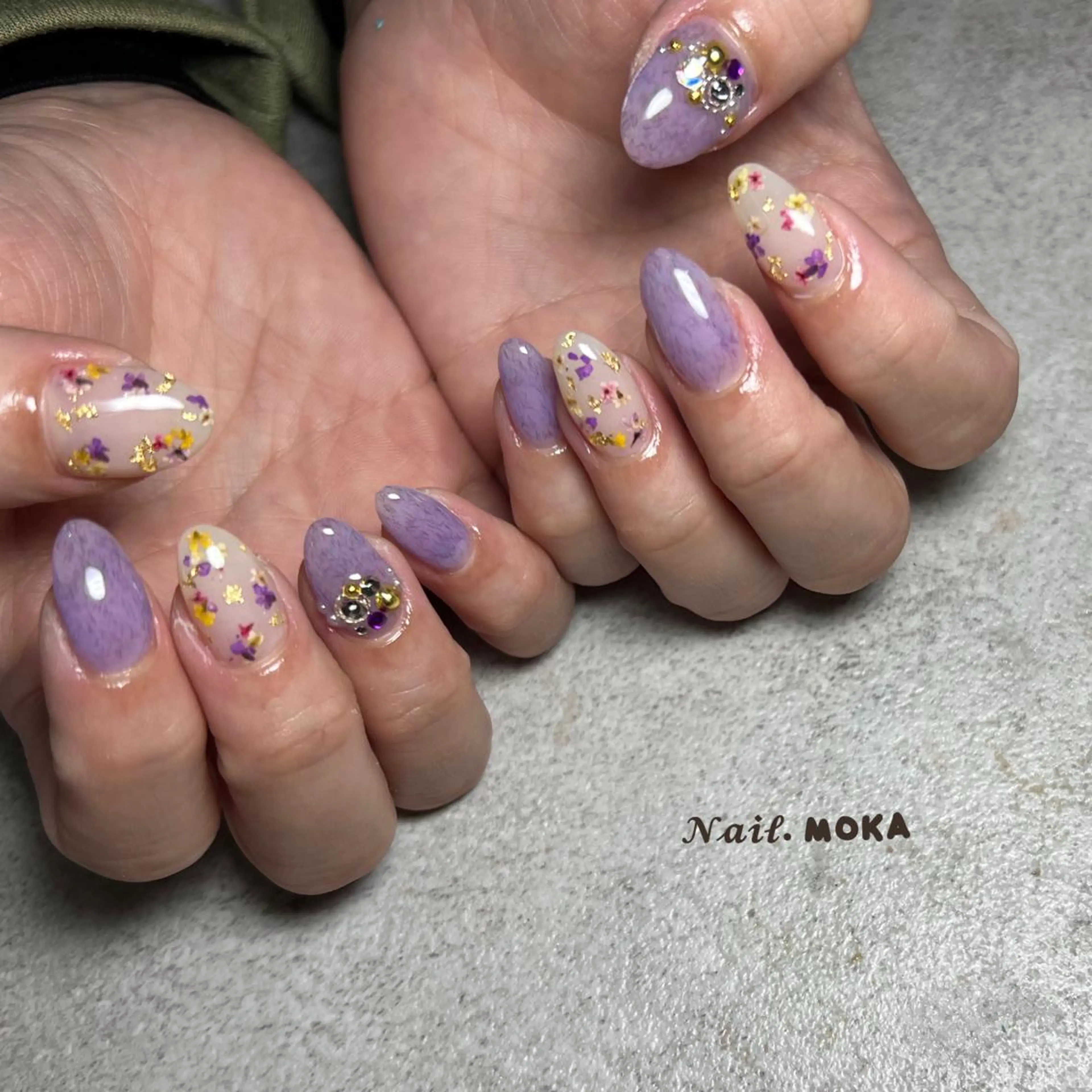 ネイル ハンドネイル nail salon MOKAのネイルデザイン