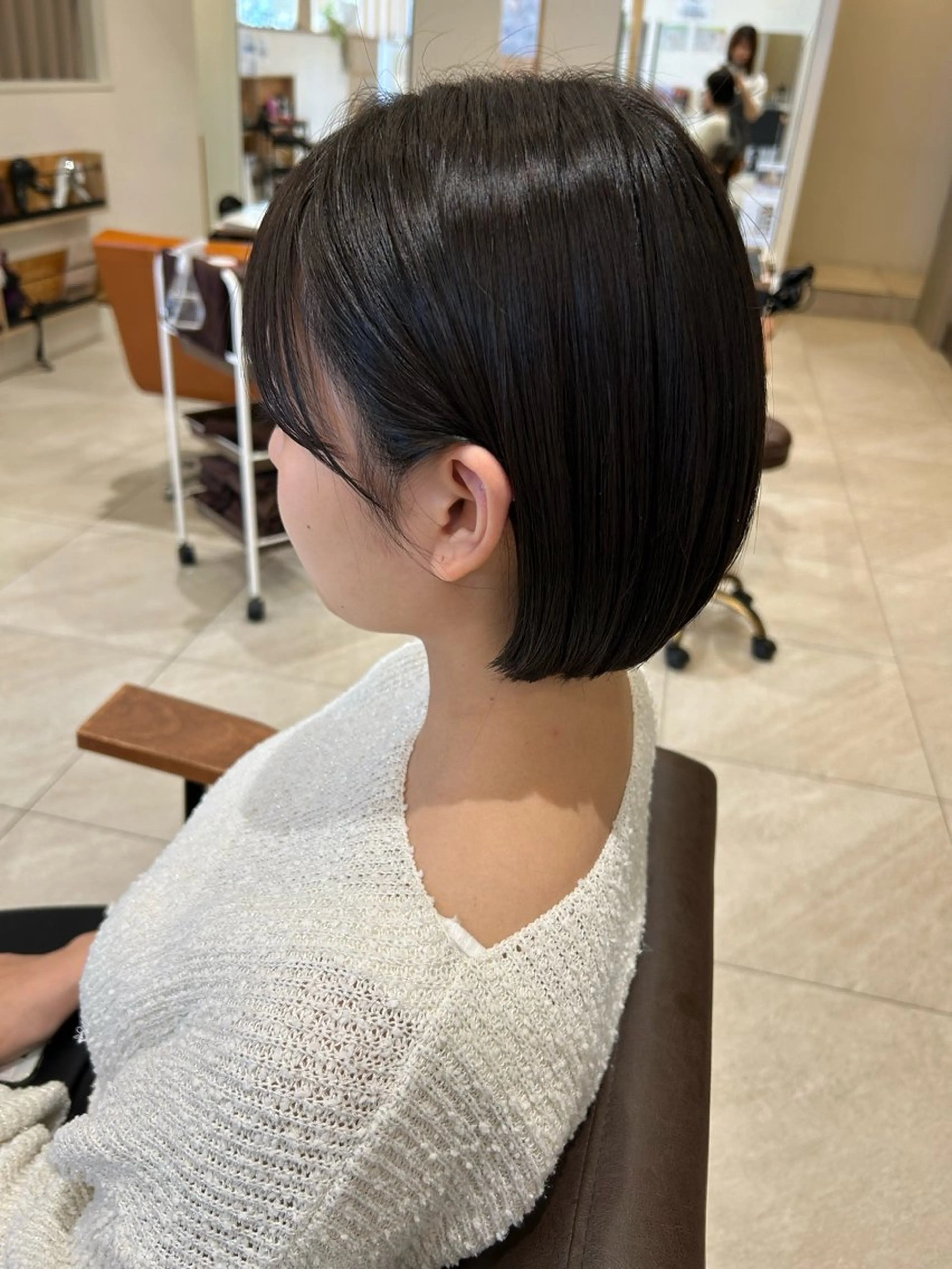 ショート ボブ 横田 まおのヘアスタイル