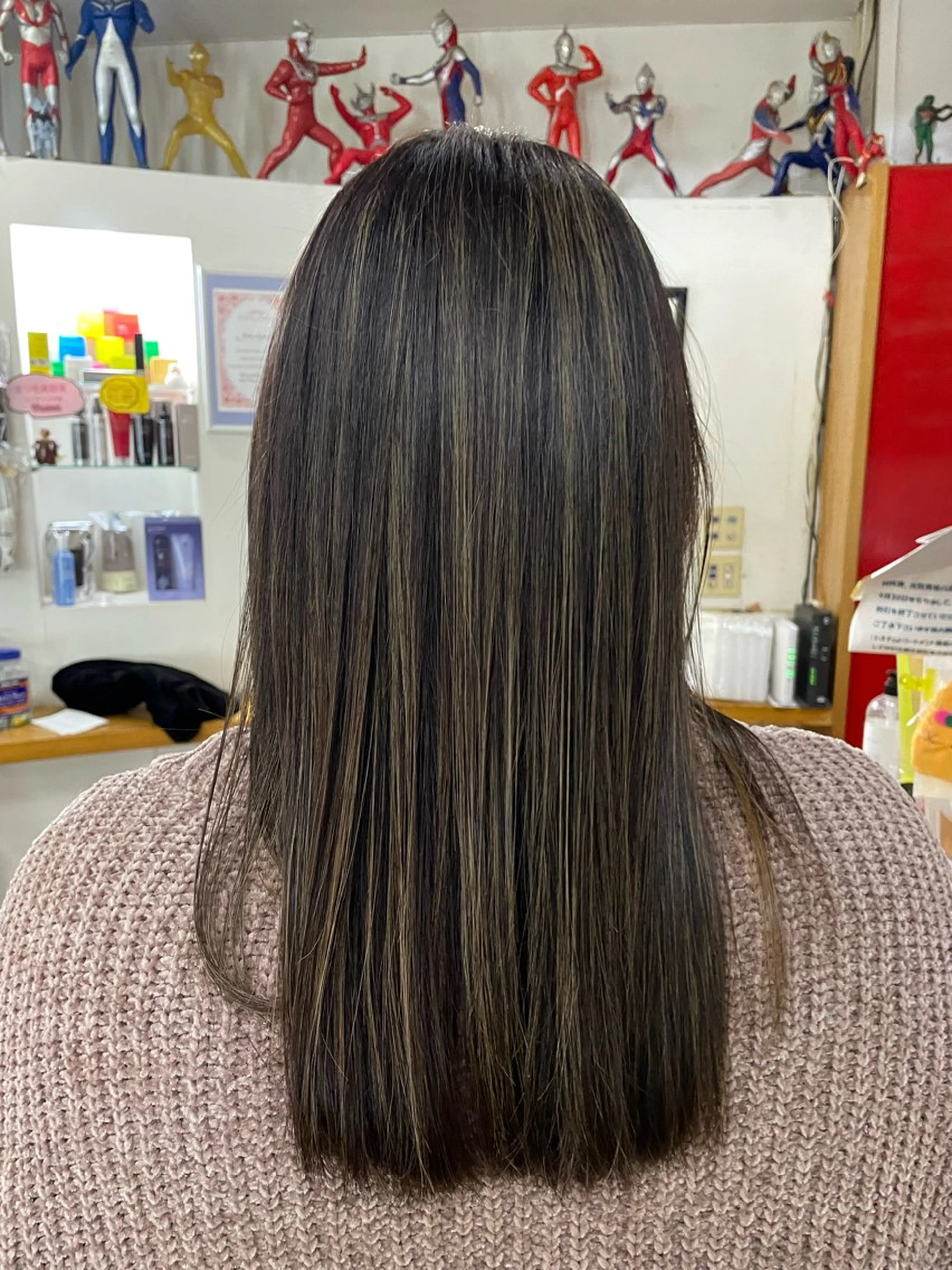 ロング カラー ヘアカラー 美容室アークス所属・美容室ARKS 黒田杏奈のマツエク・マツパデザイン