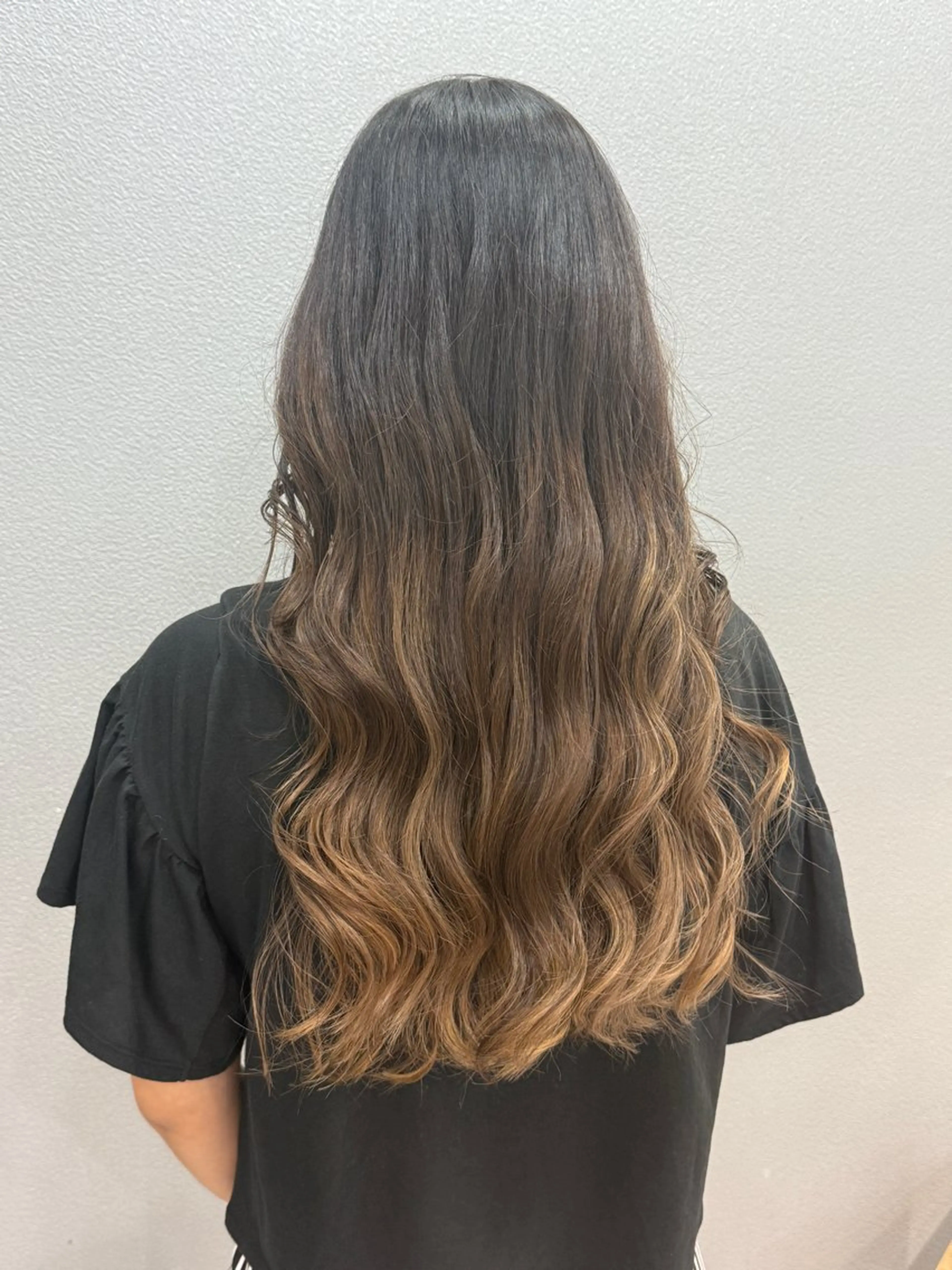 ロング カラー カット ヘアカラー 透明感カラー/パーマ 🌀アオノアユミのヘアスタイル