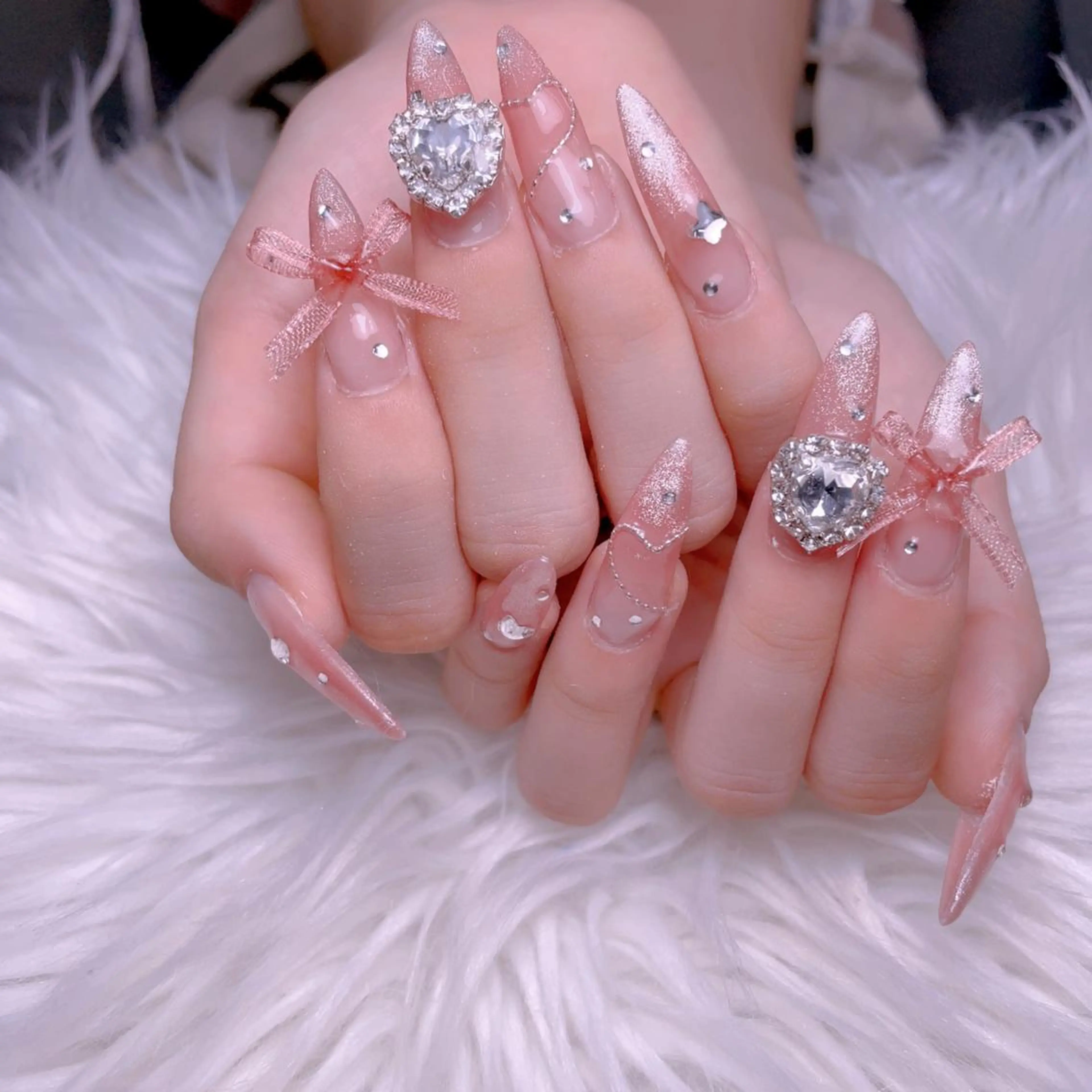 ネイル ロングネイル For U nail スカルプ専門店のネイルデザイン