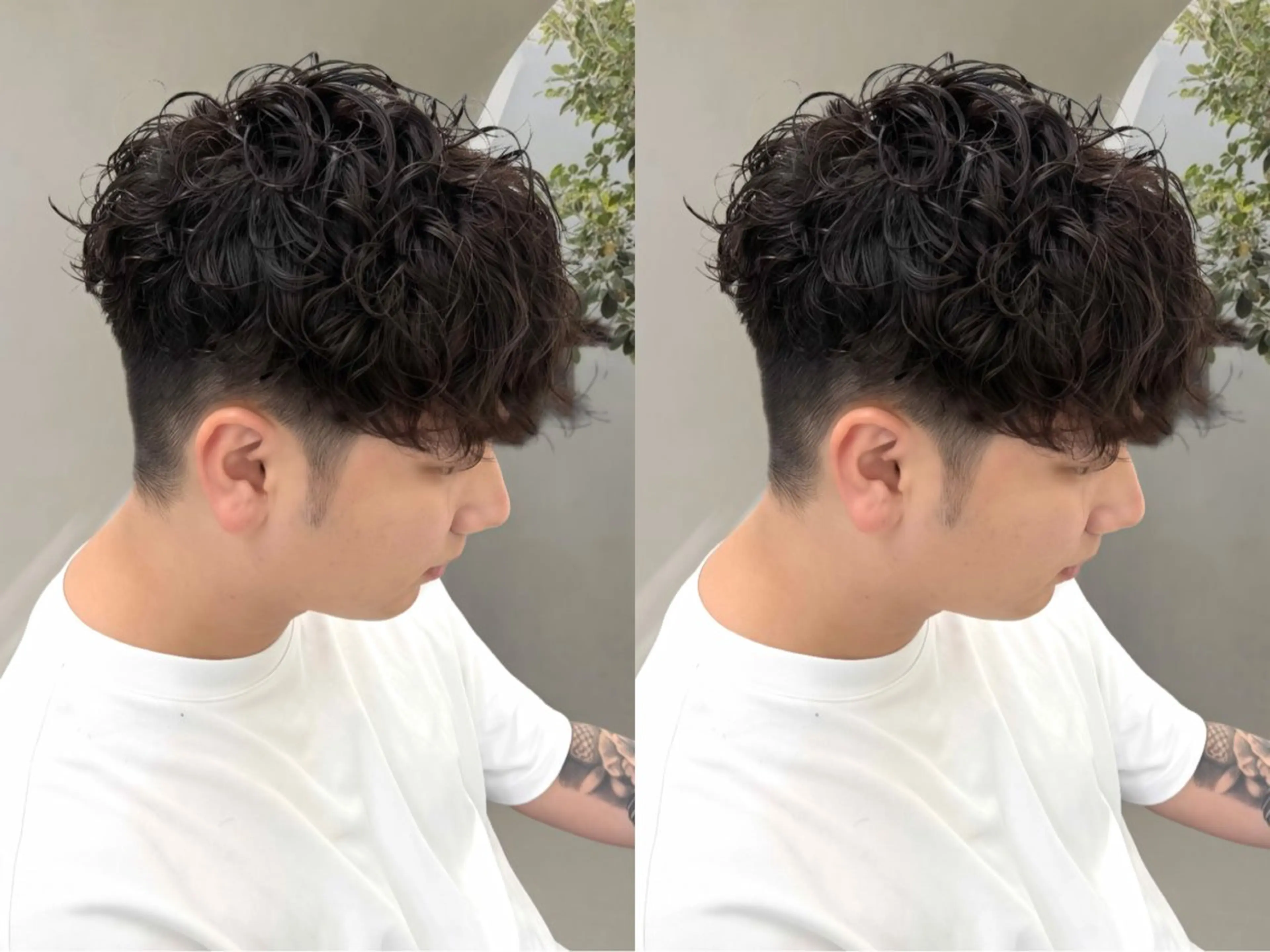 イケてるメンズカット+似合わせパーマの写真