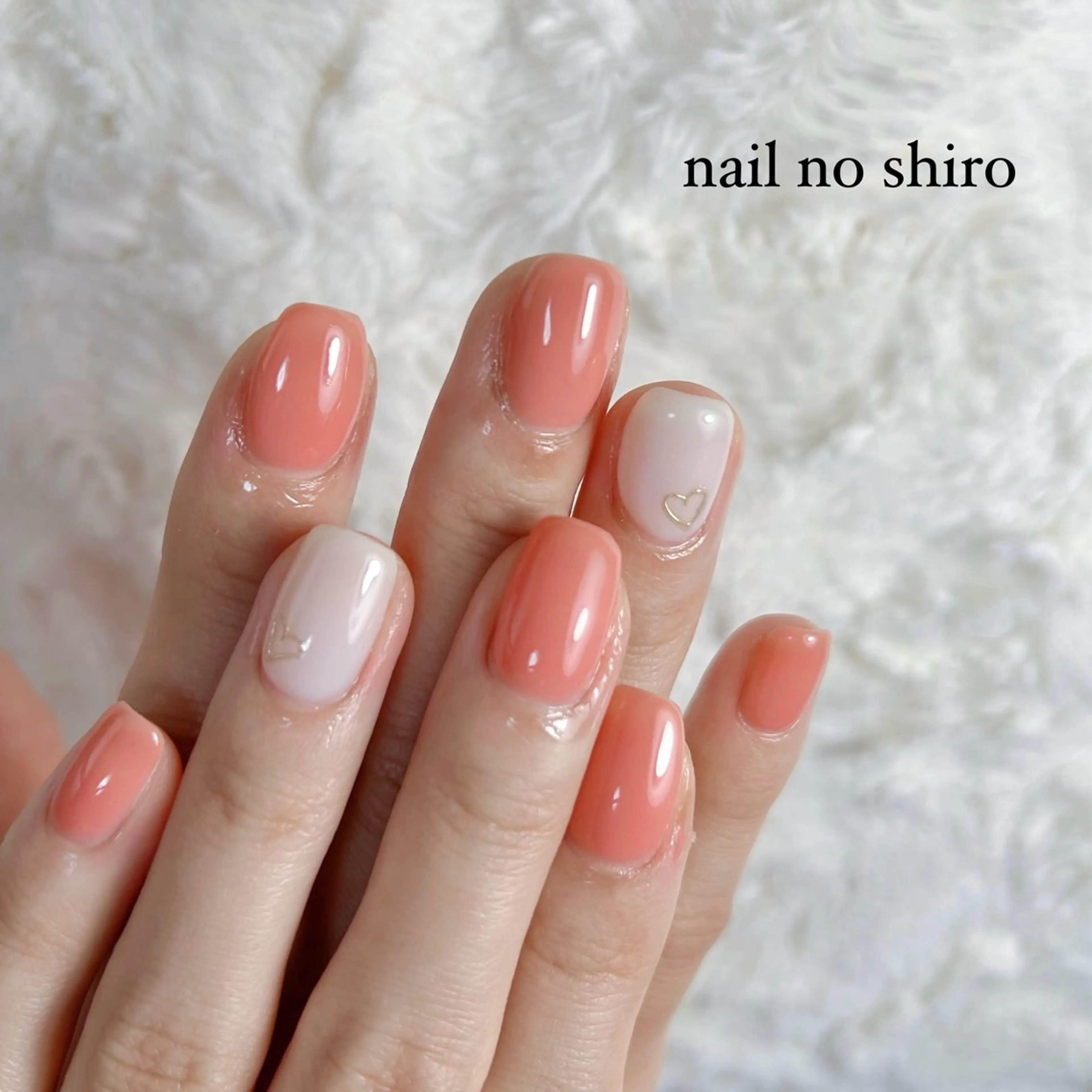 ネイル ハート 春ネイル nail no shiro/耳つぼのその他イメージ