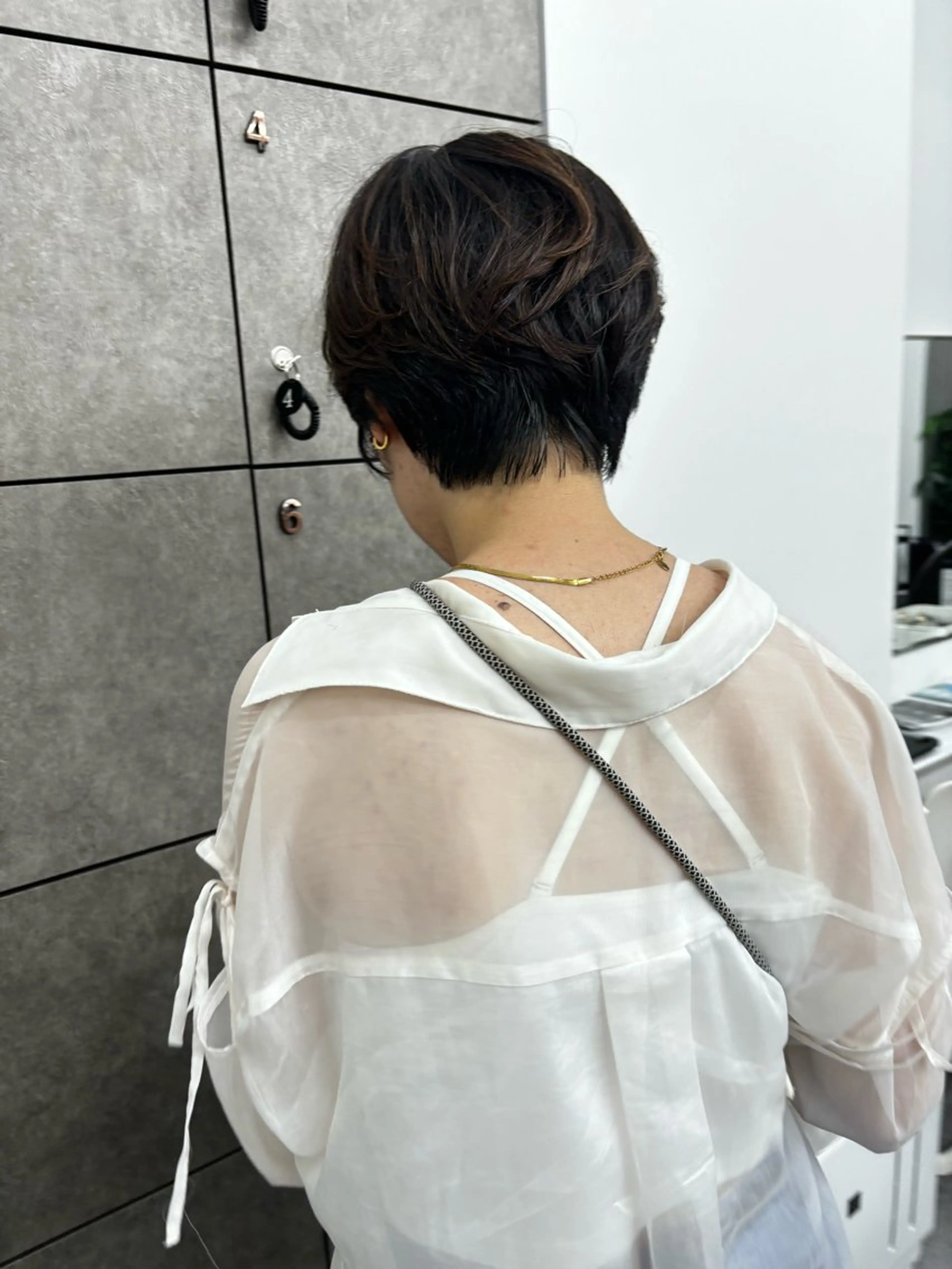 ショート カット 門崎未依/レイヤー/ メンズカット🪿のヘアスタイル