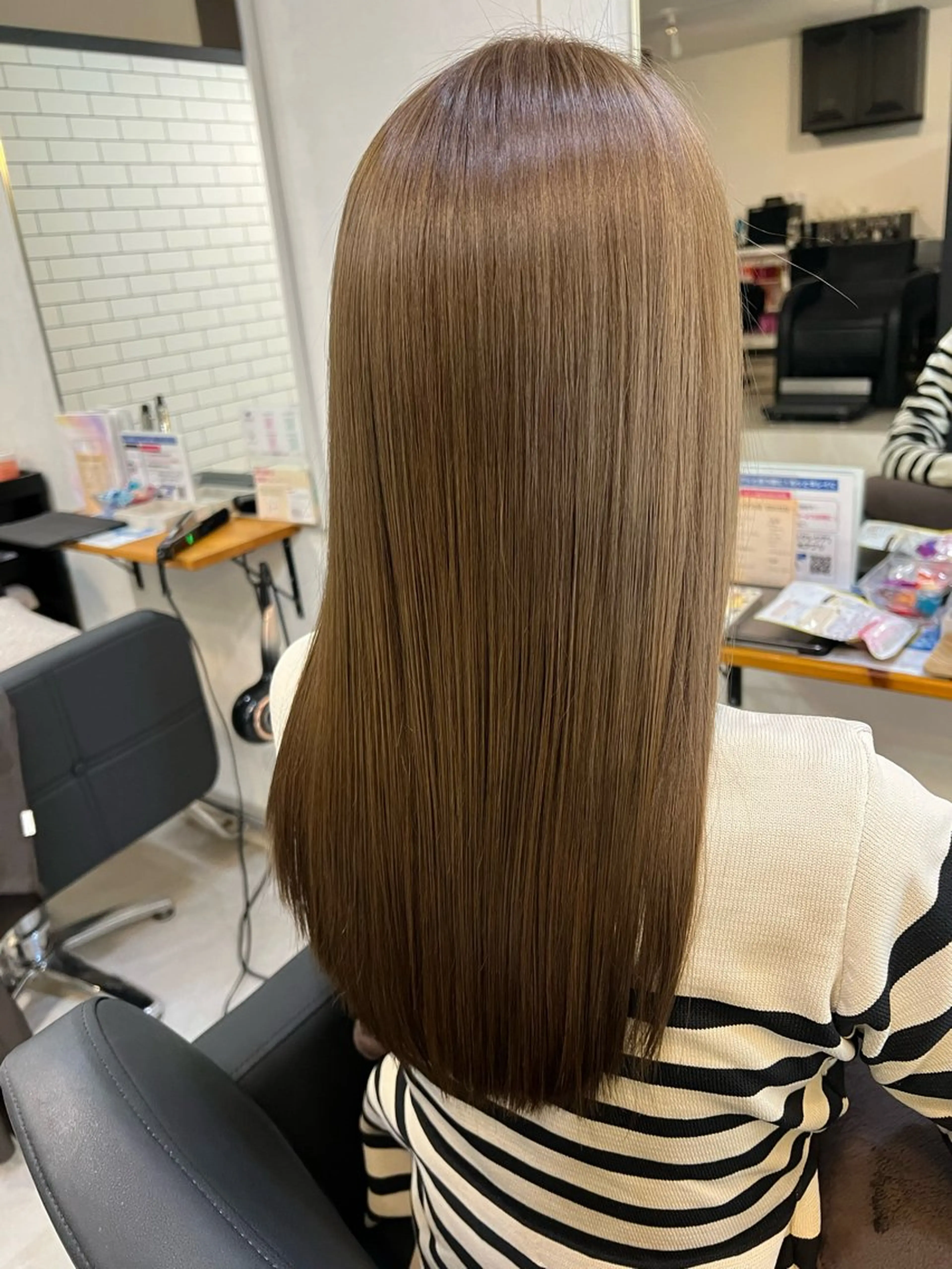 ロング カラー カット ヘアカラー トリートメント botan KOZUEのヘアスタイル
