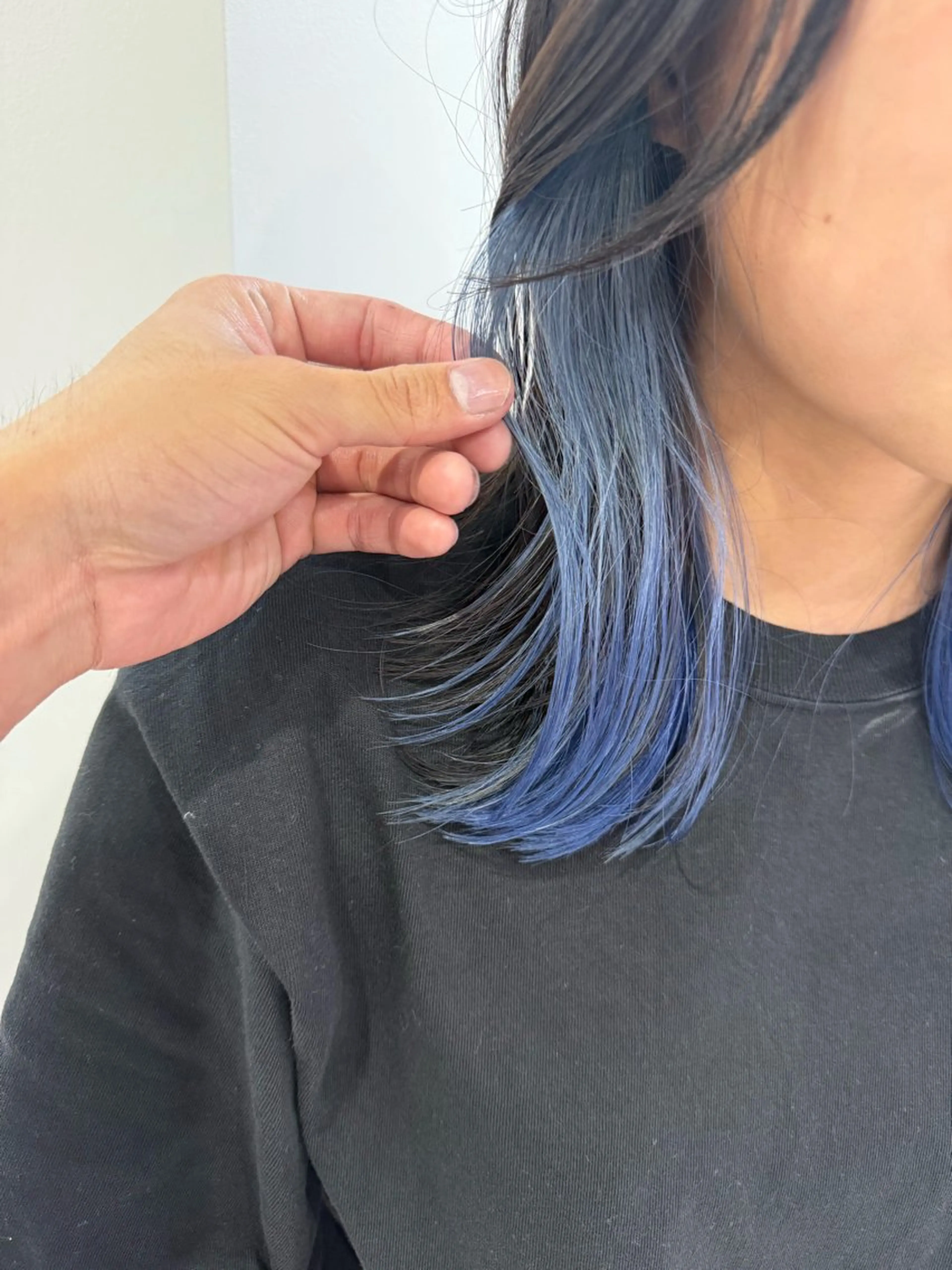 ミディアム カラー ブリーチ インナーカラー ヘアカラー 🌟TOSHI/透明 感カラー/ショートのヘアスタイル