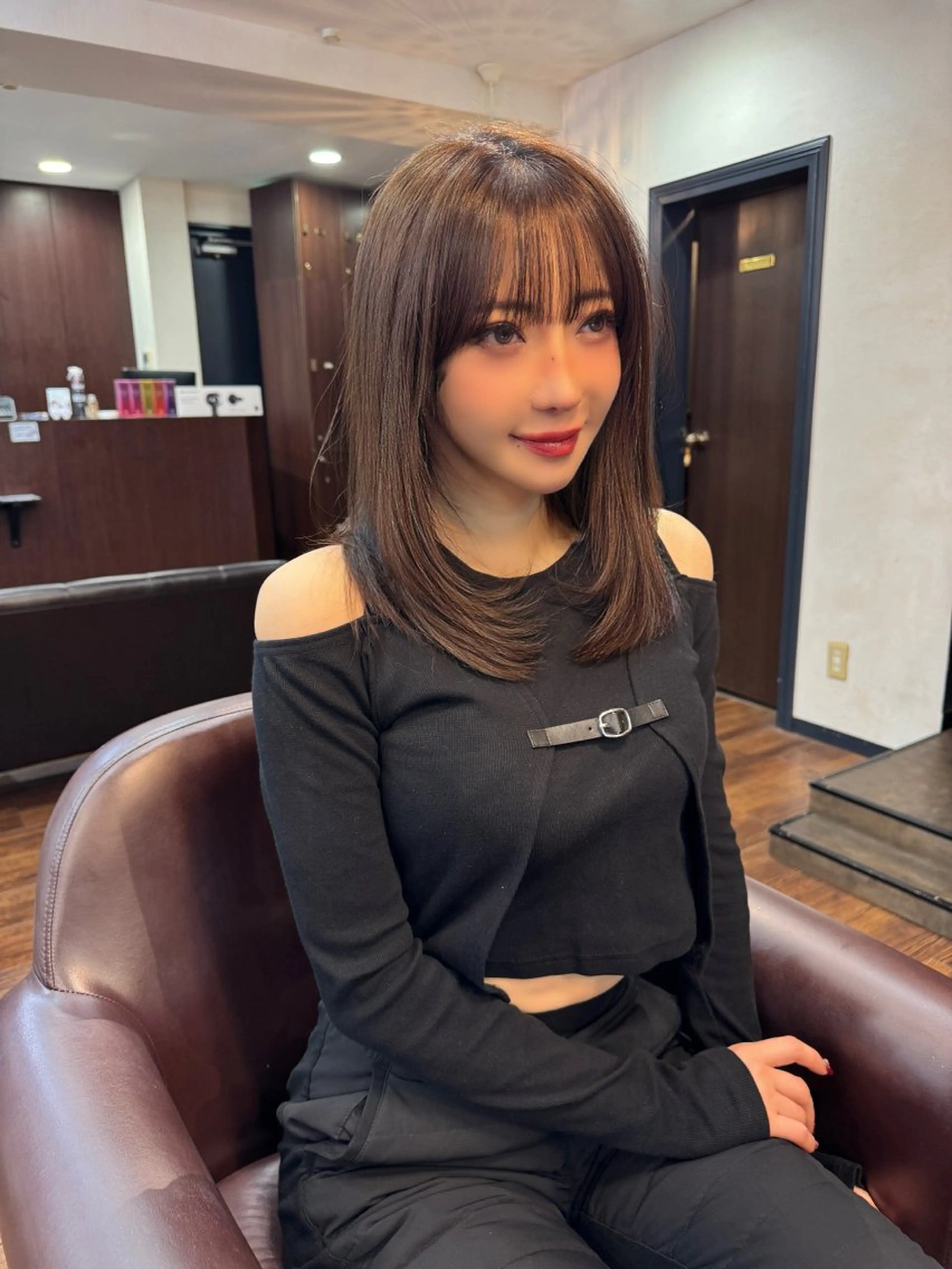 ロング カラー 似合わせレイヤー 🇰🇷荒木洋文のヘアスタイル