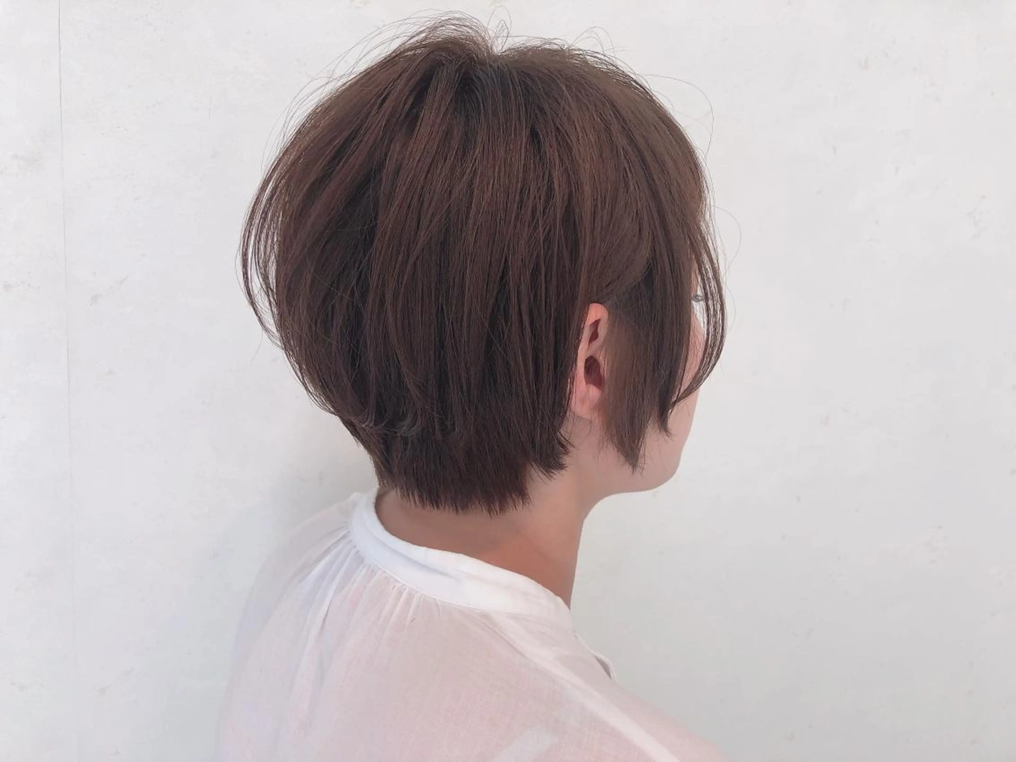 ショート カラー The book hand salon所属・伊藤 さやかのヘアスタイル