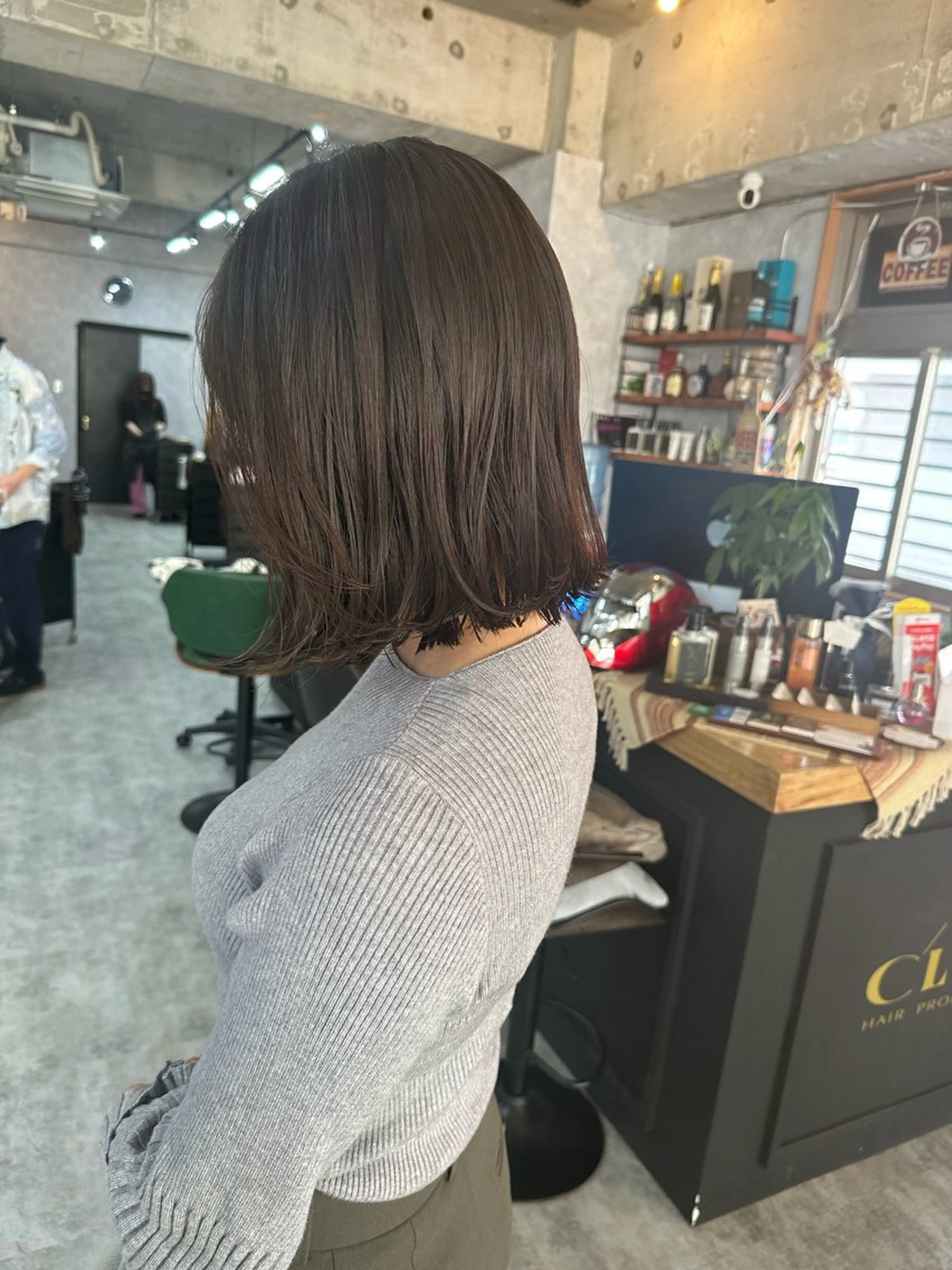 ショート 切りっぱなしボブ ショートボブ ハンサムショート 丸みショート ボブ カット ヘアカラー トリートメント C’LD hair  produce /シールドヘア所属・モテ髪/ボブ/ショー ト/アダチフウトのヘアスタイル