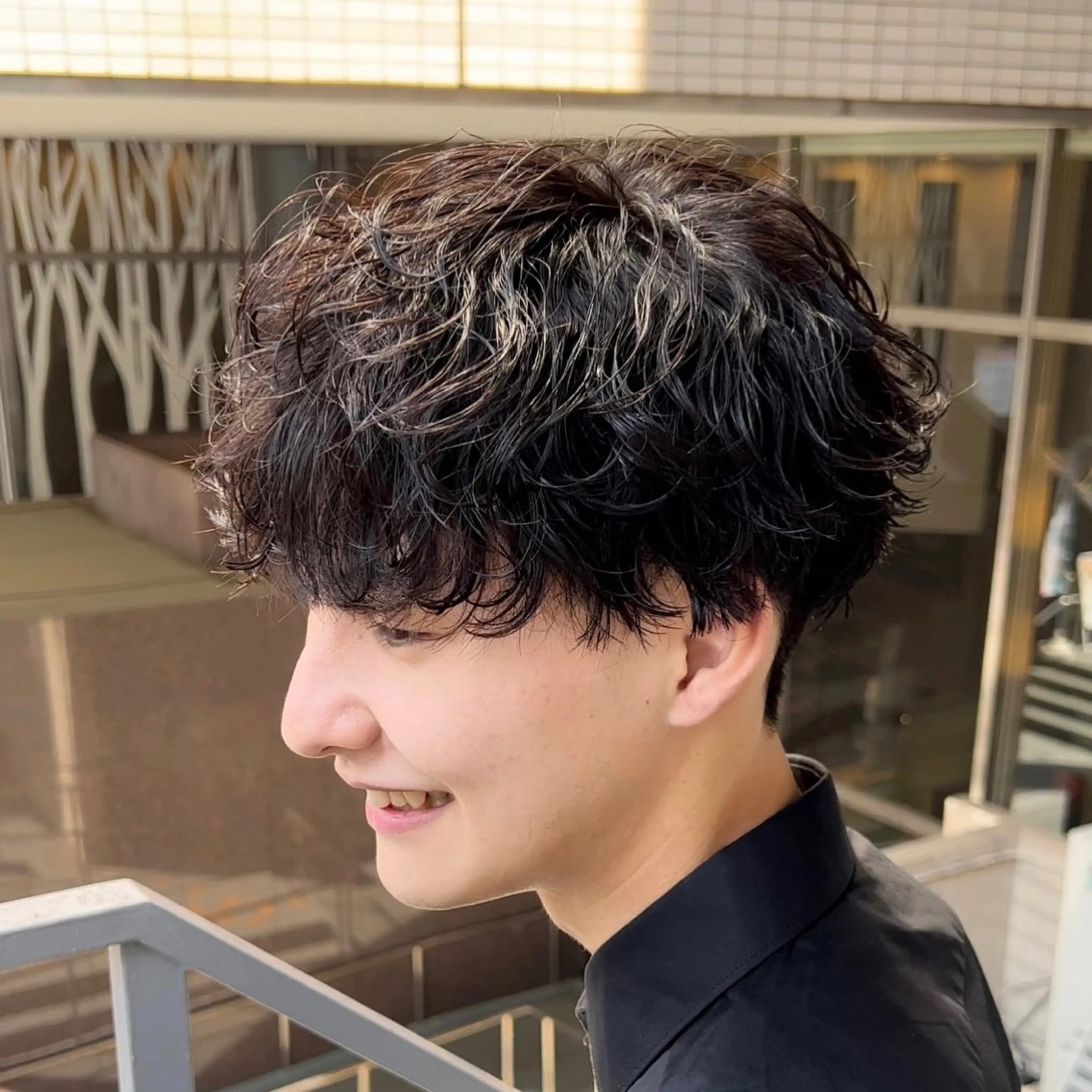 パーマ メンズ メンズパーマ 波巻きパーマ スパイラルパーマ 【メンズ特化美容師】 🐍NAO🐍のヘアスタイル