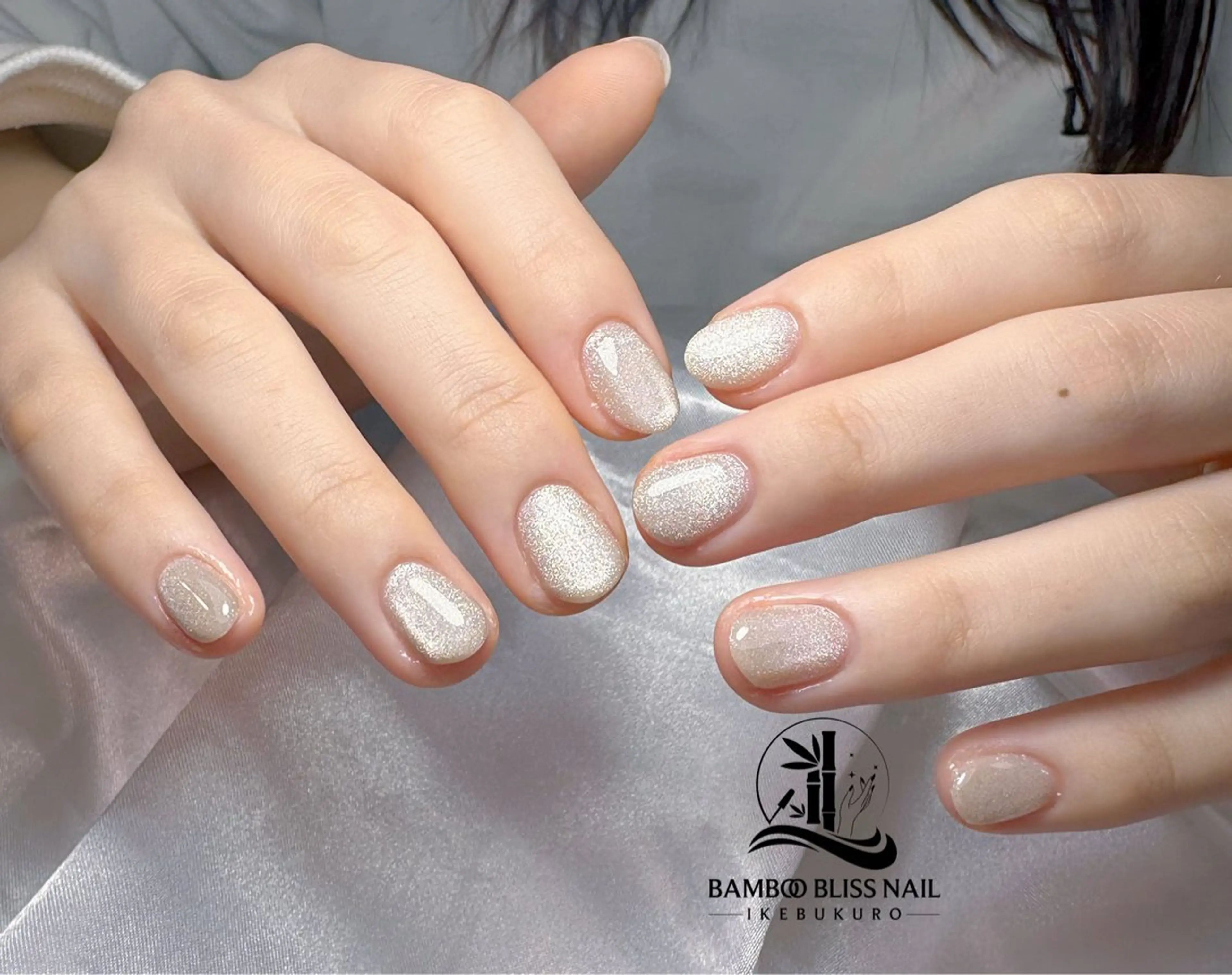 ネイル マグネットネイル BAMBOO BLISS 研修用のネイルデザイン