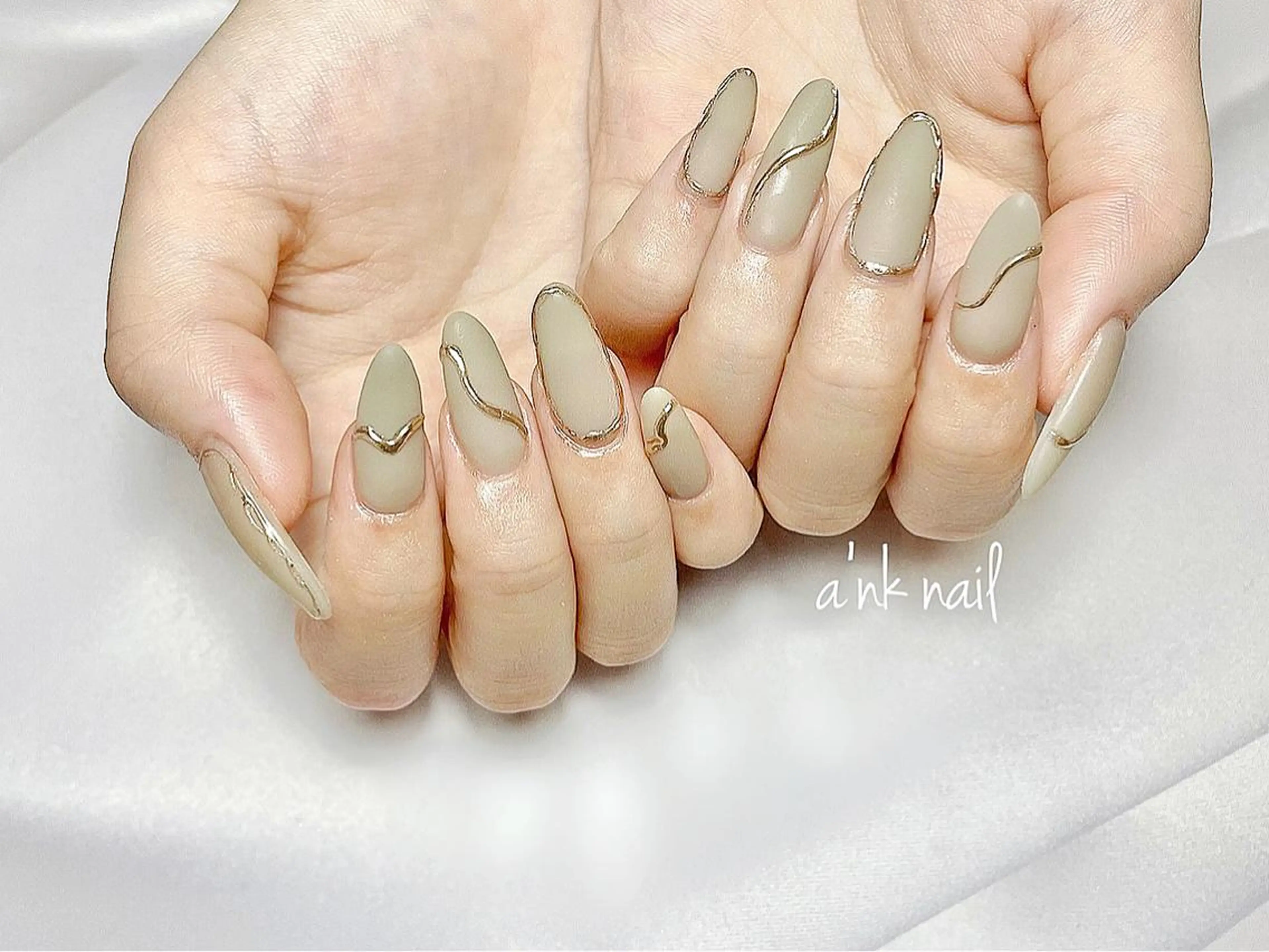 ジェル長さ出し(1本500yen)+ジェル(アート込み)※10本の金額です。の写真