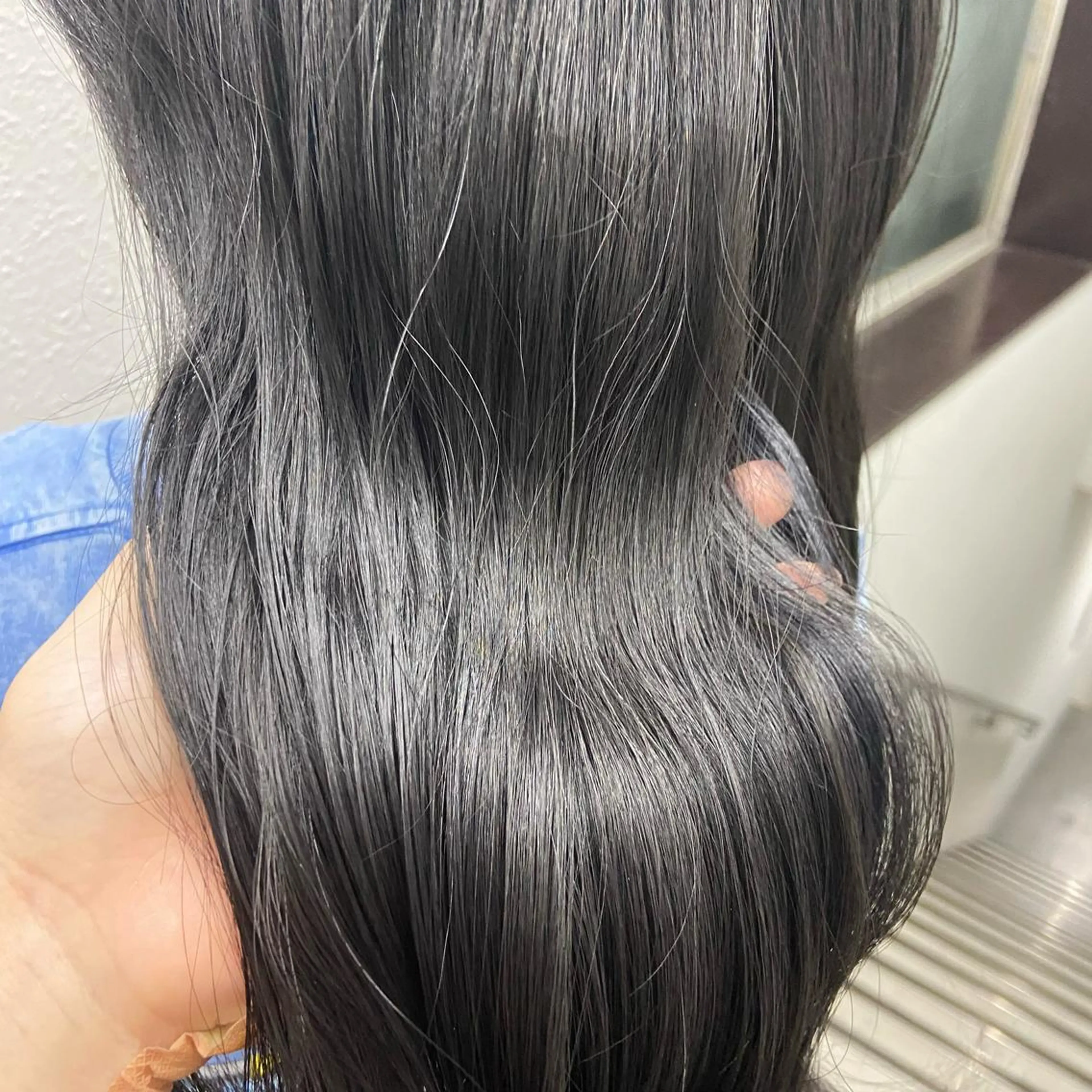 カラー アッシュ ベージュカラー 黒髪 ブリーチ ブラウンカラー MEI🎀垢抜けカラ ー🎀韓国styleのヘアスタイル