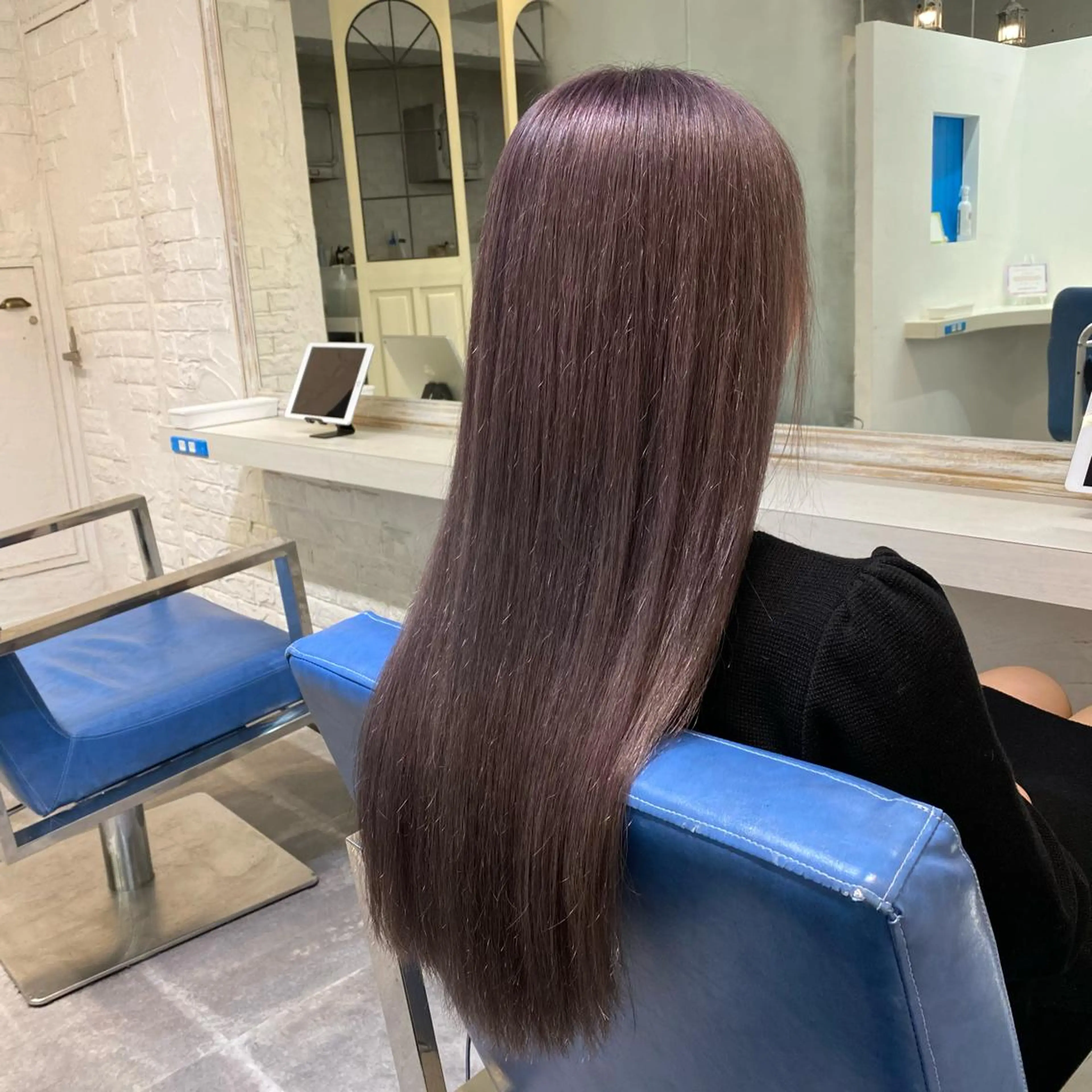 ロング カラー ブリーチ ヘアカラー uros.所属・メンズパーマ/ エクステ🌞セナのヘアスタイル