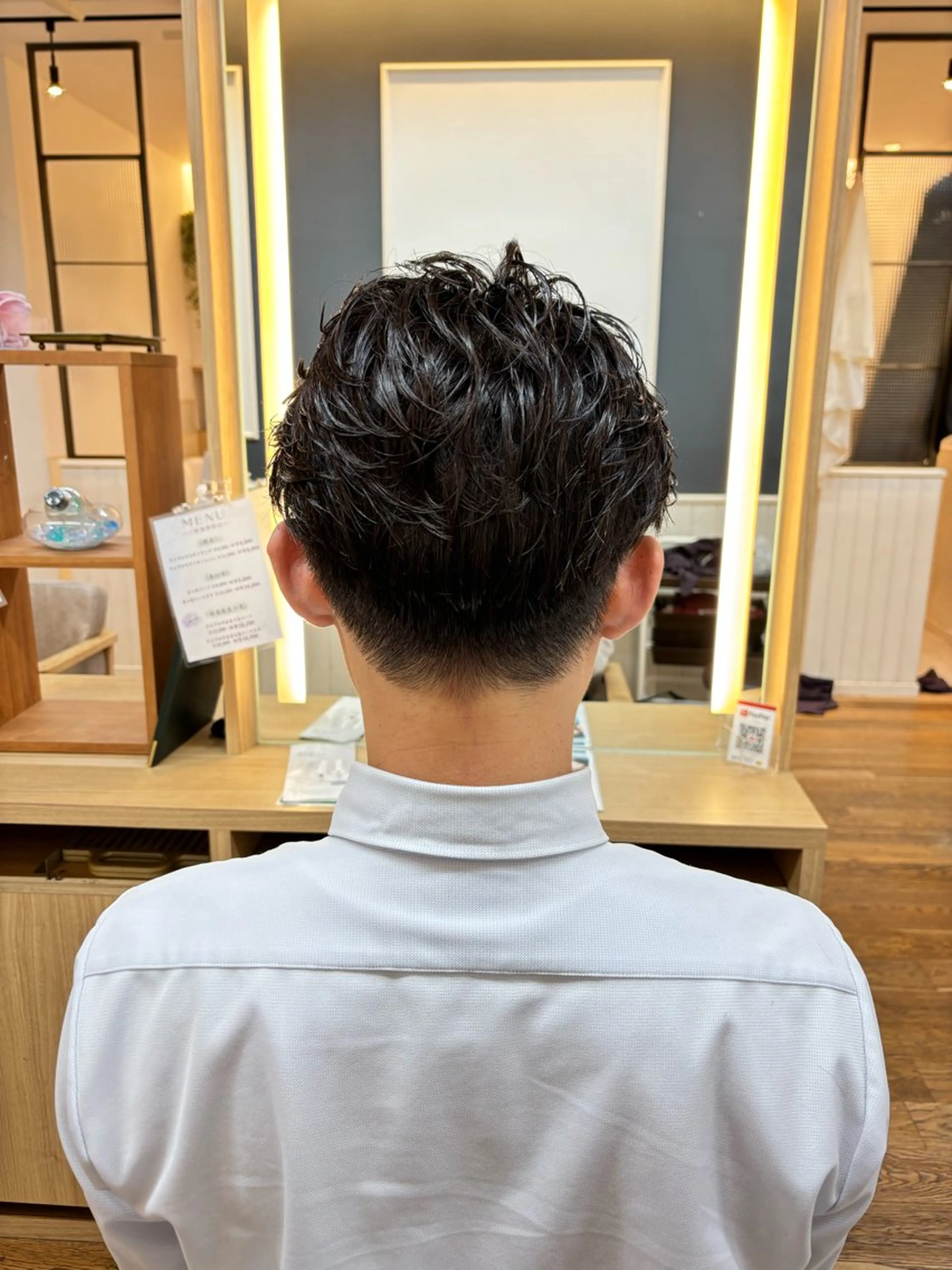 ショート パーマ メンズ メンズパーマ ニュアンスパーマ カット パーマ メンズ✨パーマ 大室雄基のヘアスタイル