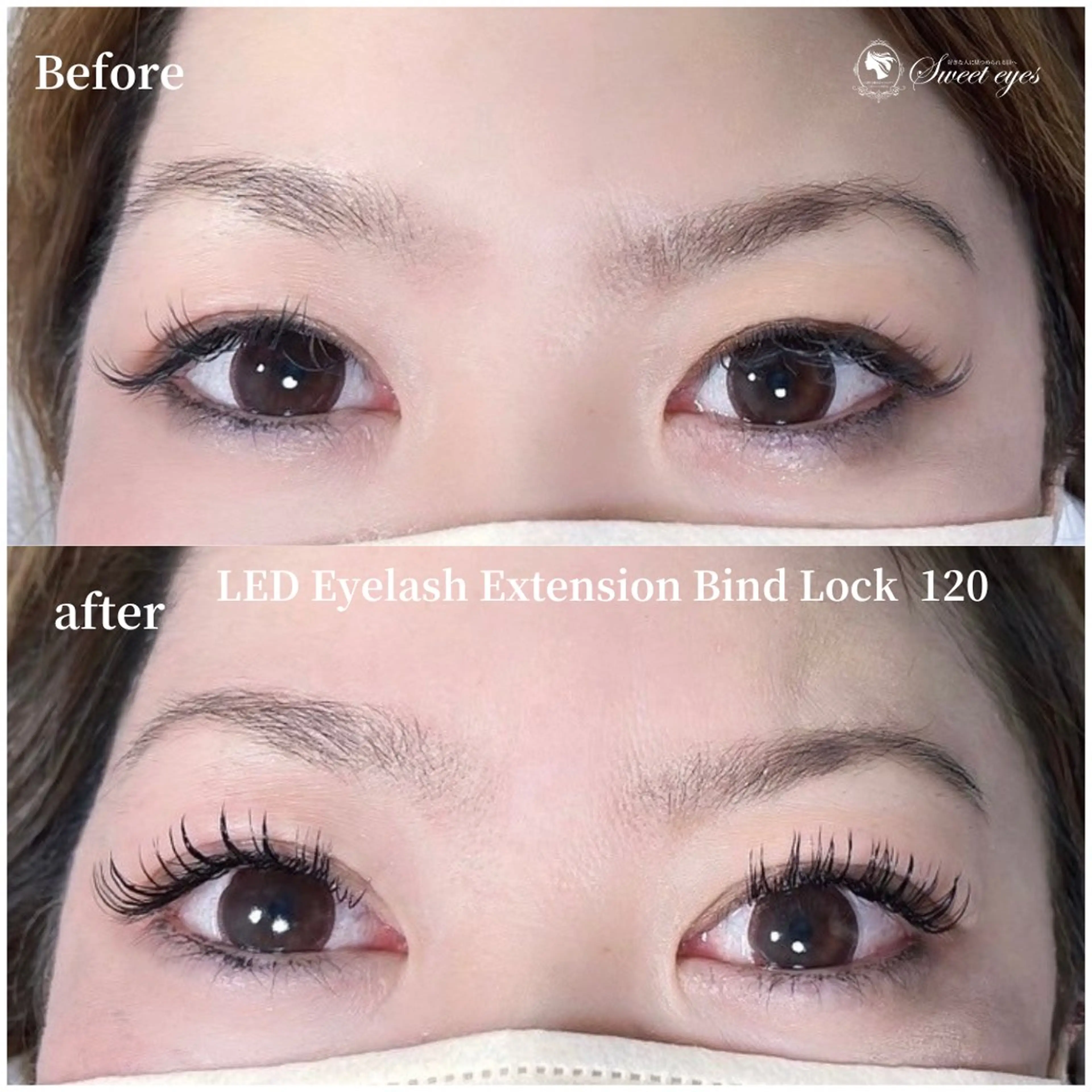 マツエク・マツパ バインドロック マツエク Sweeteyes 金山店のマツエク・マツパデザイン