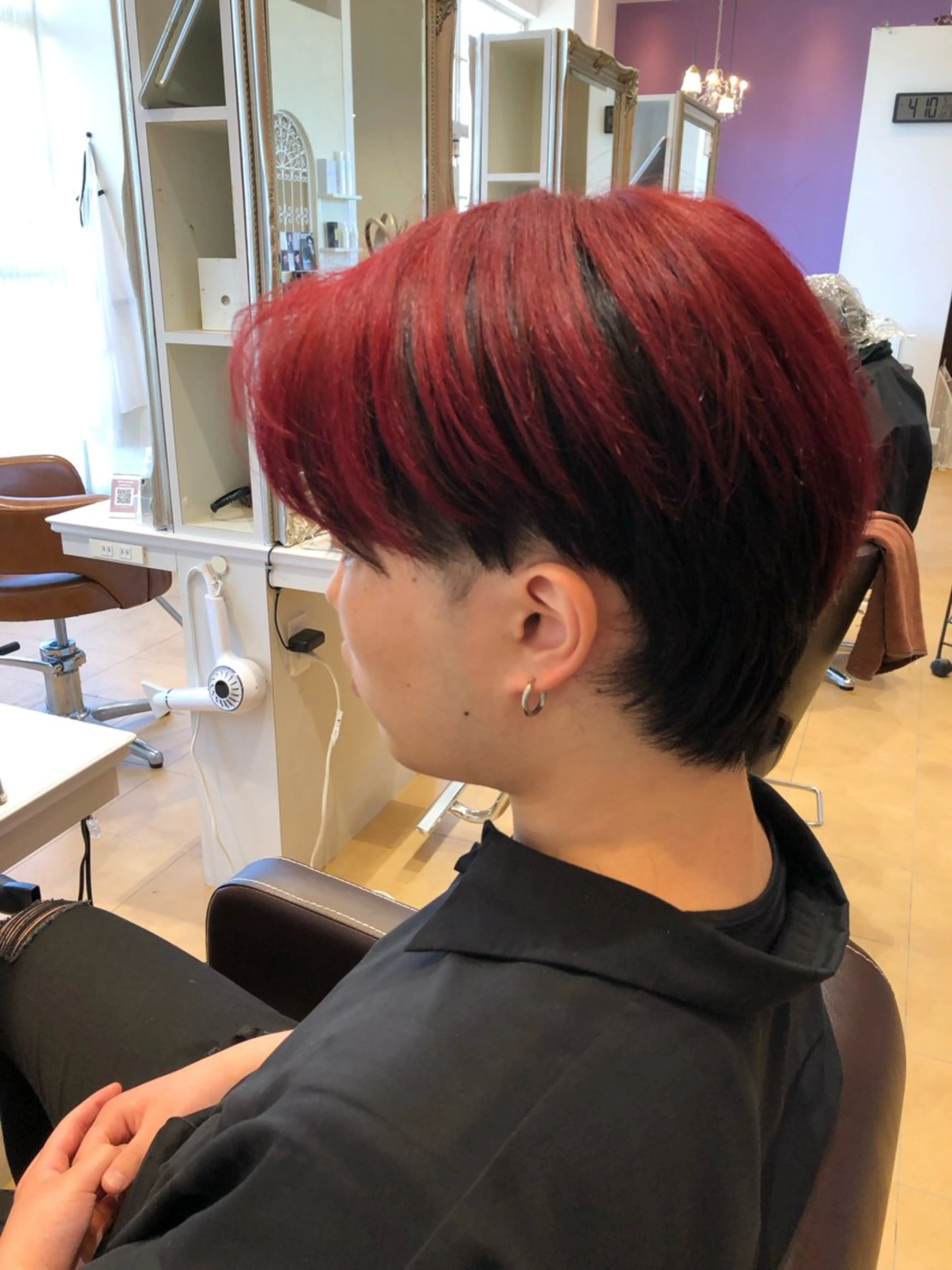 カラー ヘアカラー 今中 紗英のヘアスタイル