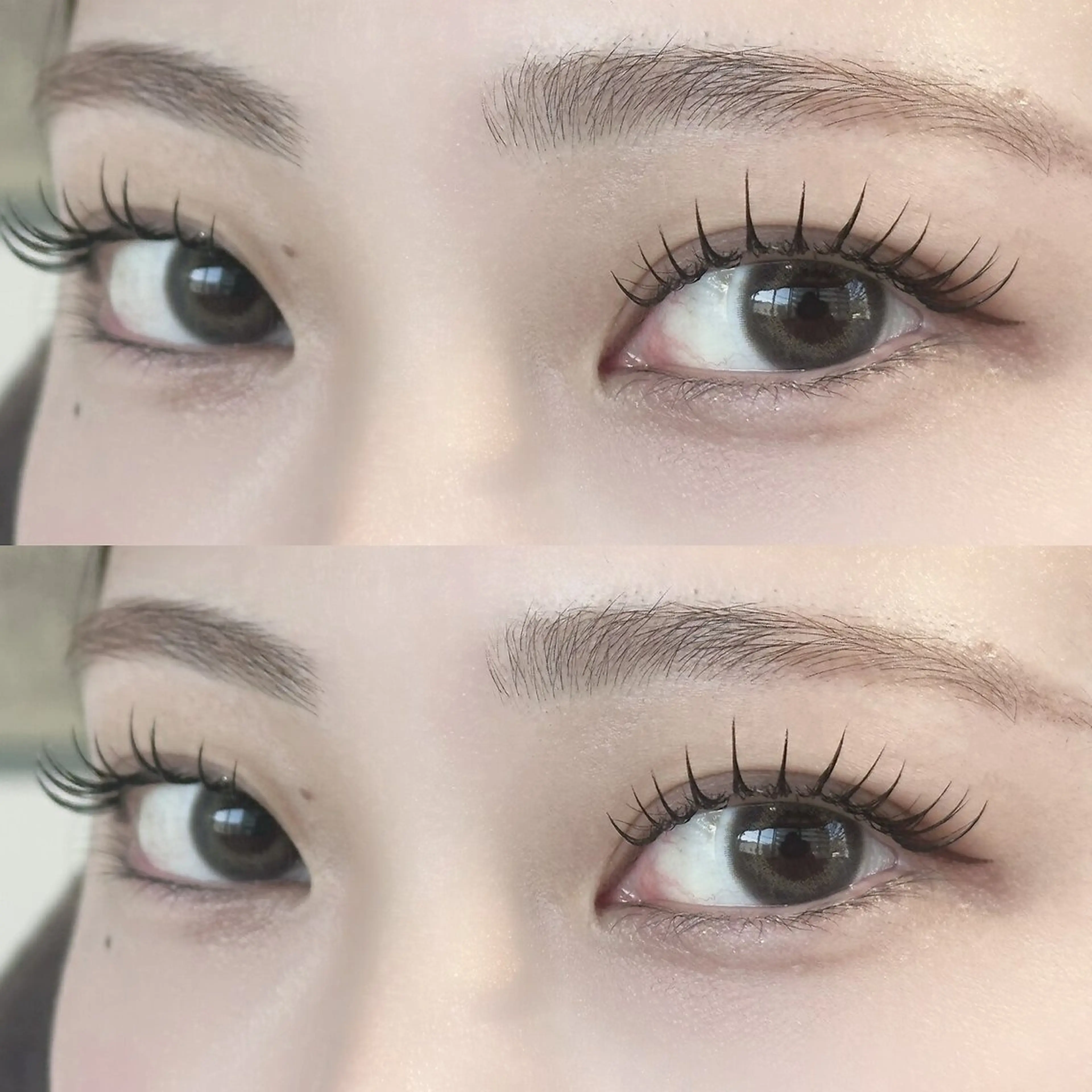 リフエク【まつげパーマ×フラットラッシュ60~80本】¥9800→￥9500の写真