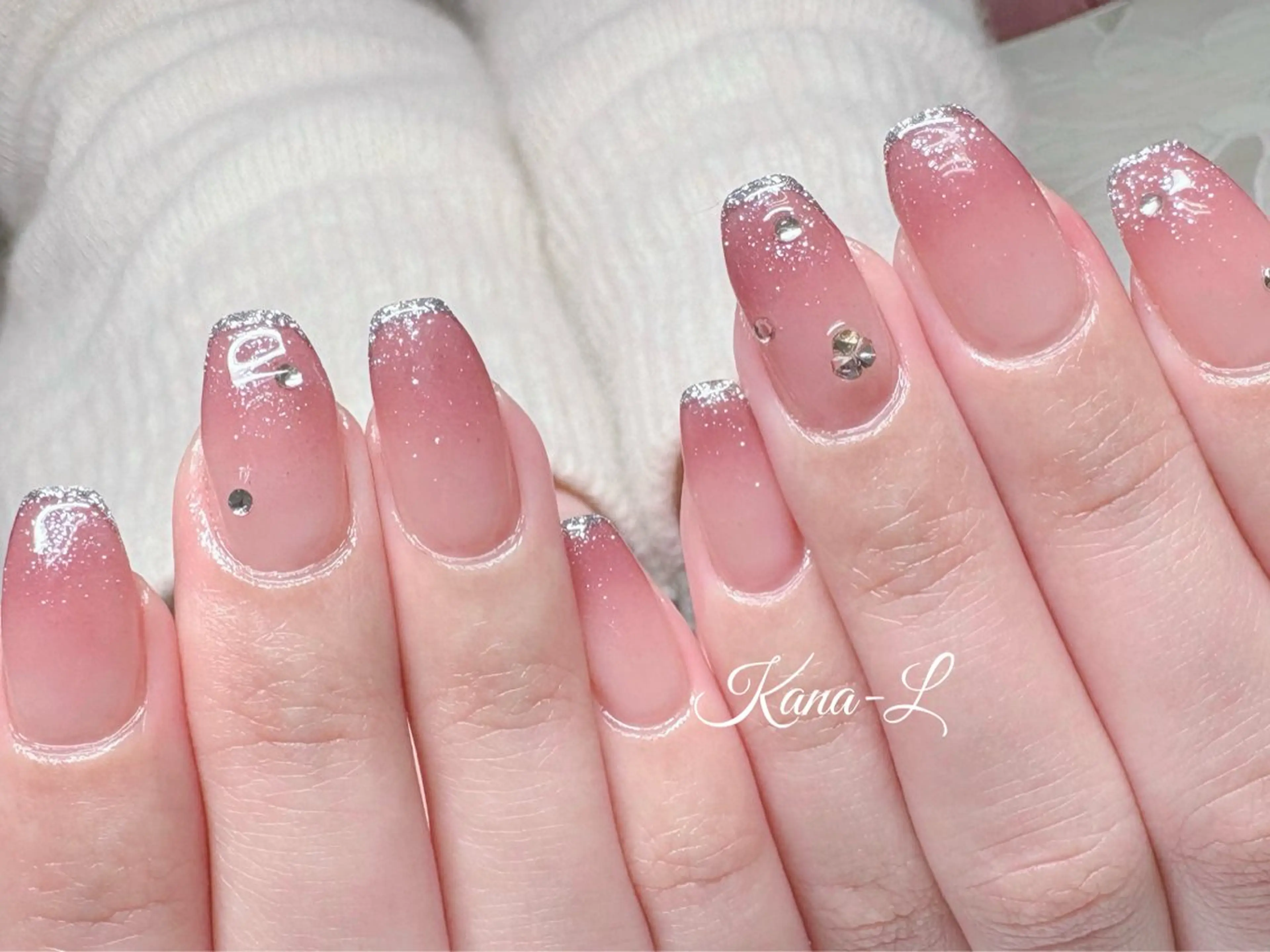 ネイル ジェルネイル 韓国ネイル パラジェル ワンホンネイル 芦辺 香奈のネイルデザイン