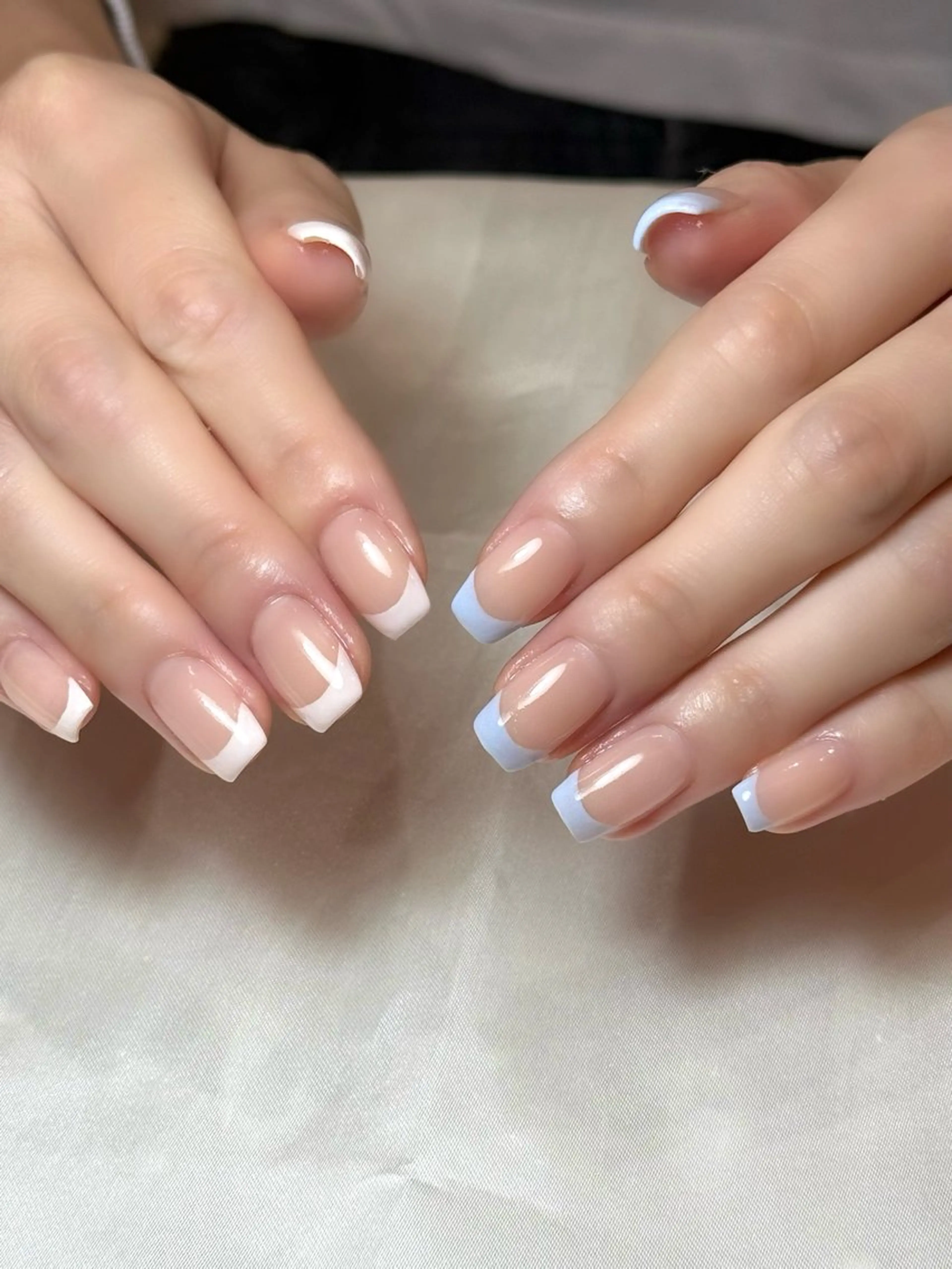 ネイル フレンチネイル each kiyokaのネイルデザイン