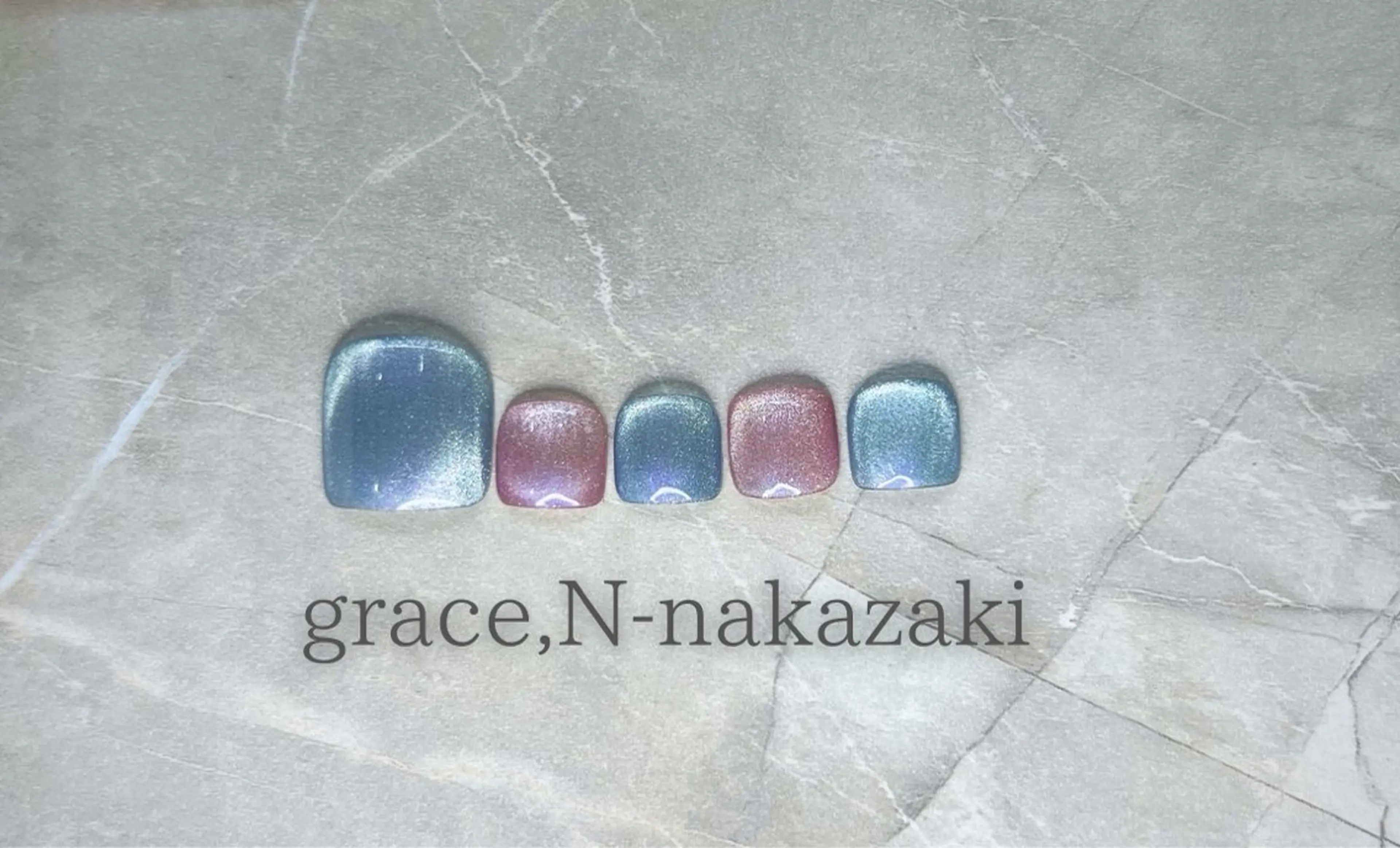 ネイル フットネイル grace .N-nakazaki所属・grace,N raikaのネイルデザイン