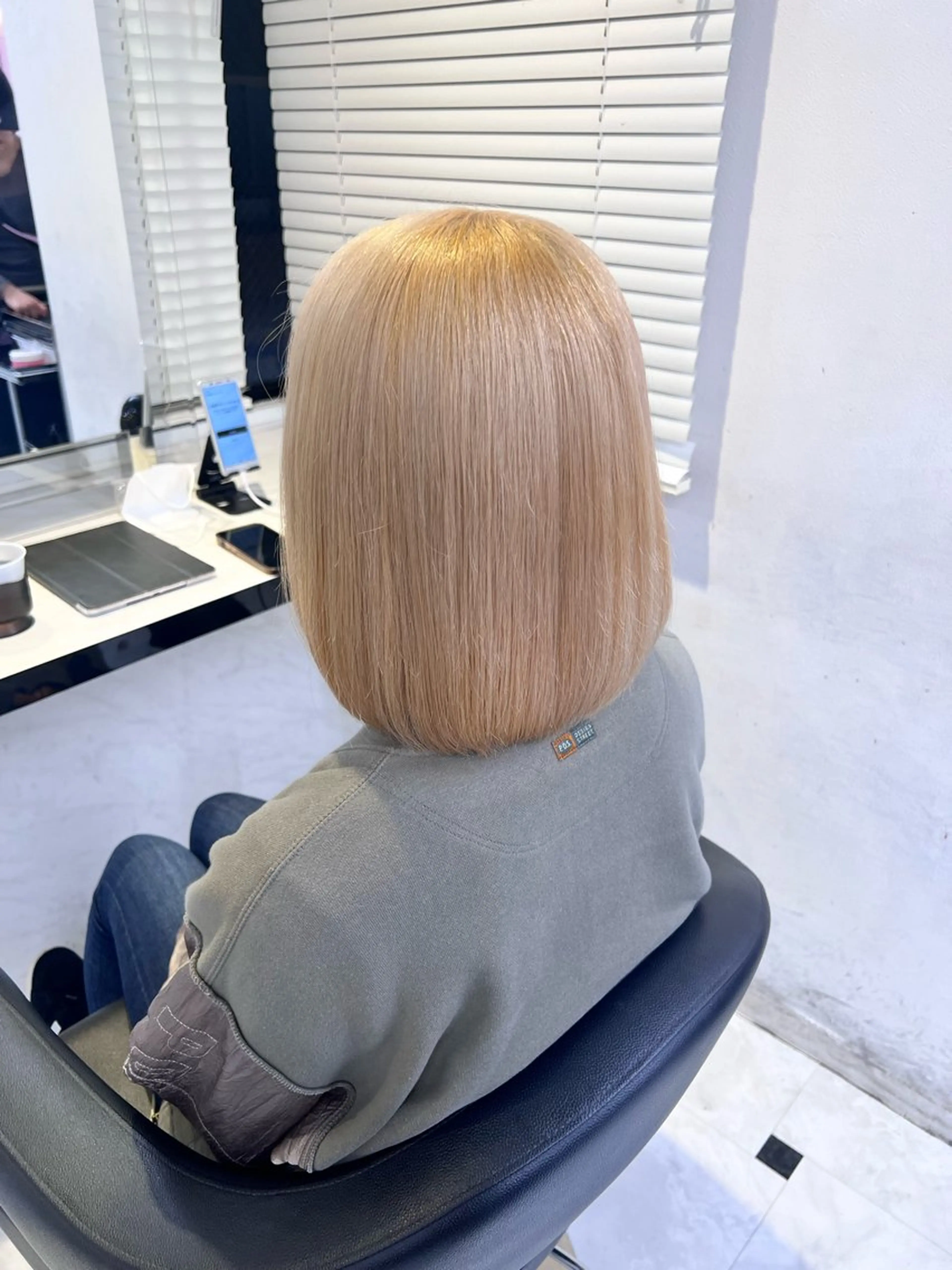 ミディアム カラー ヘアアレンジ ヘアカラー トリートメント ヘッドスパ ヘアセット 💕上野美容師☁ ブリーチ💖サワのヘアスタイル