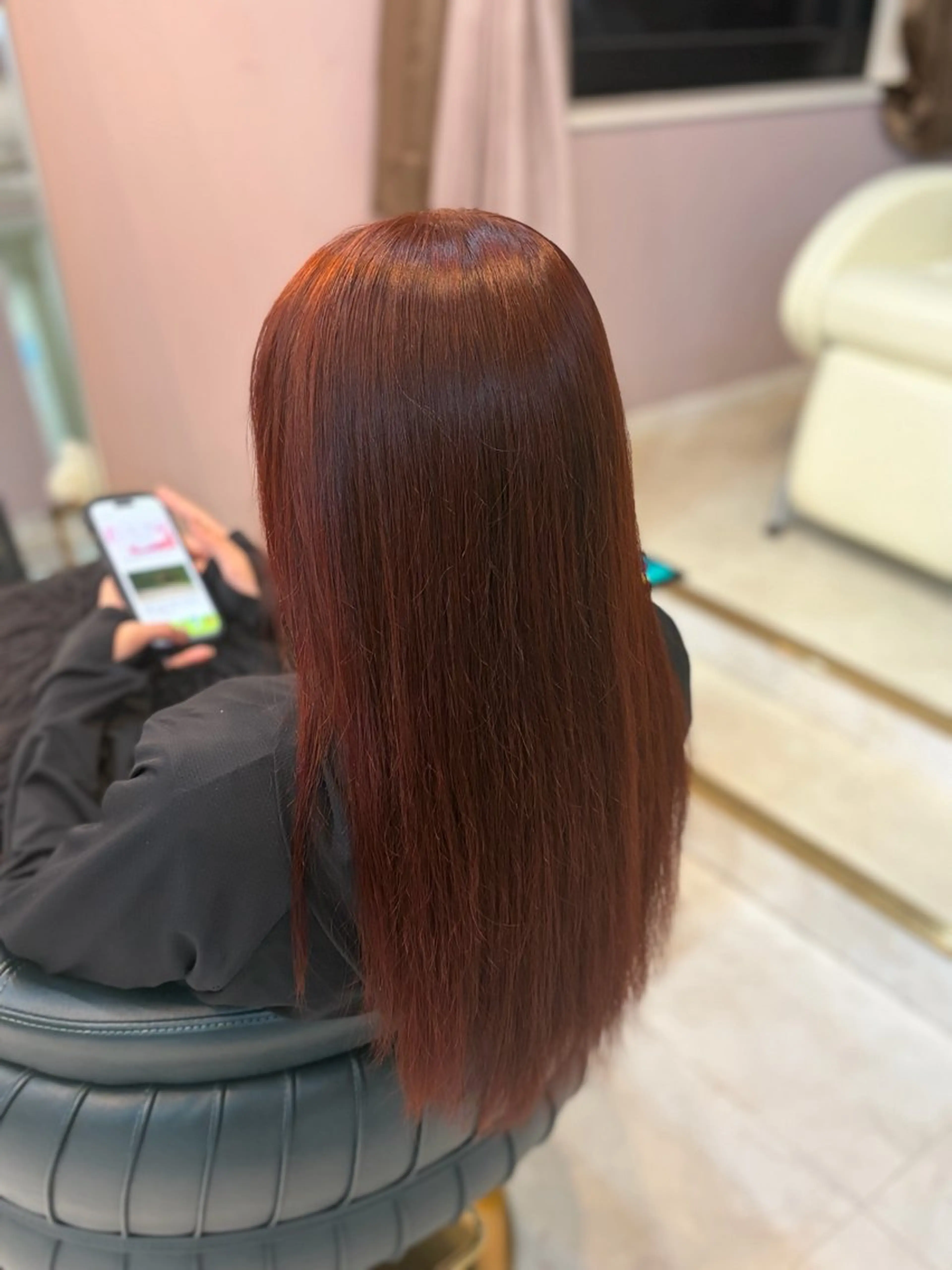 ロング カラー che'rie所属・che'rie shizukiのヘアスタイル