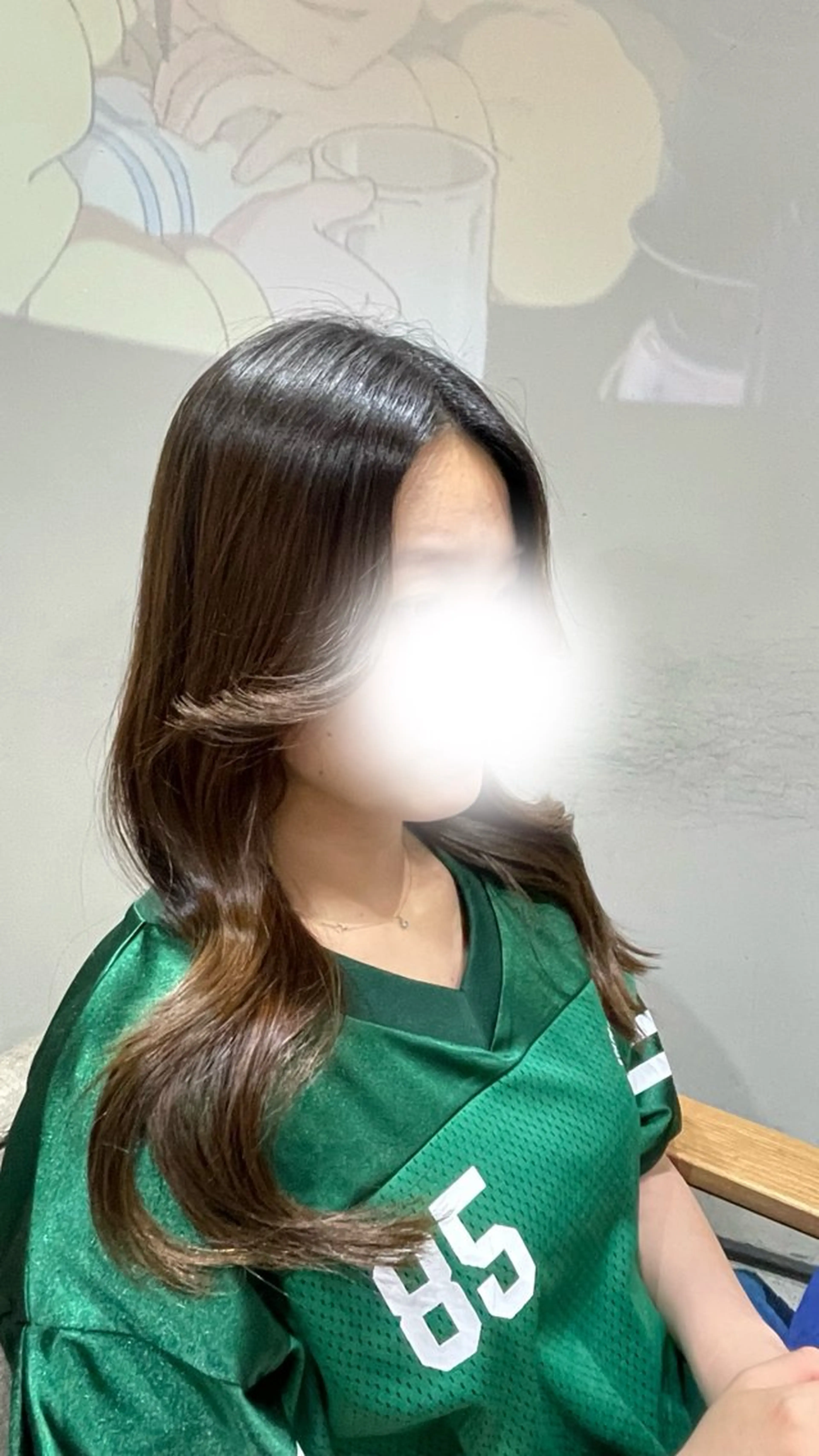 ロング 🖤Keina🖤 大人上品カラー.*˚のヘアスタイル