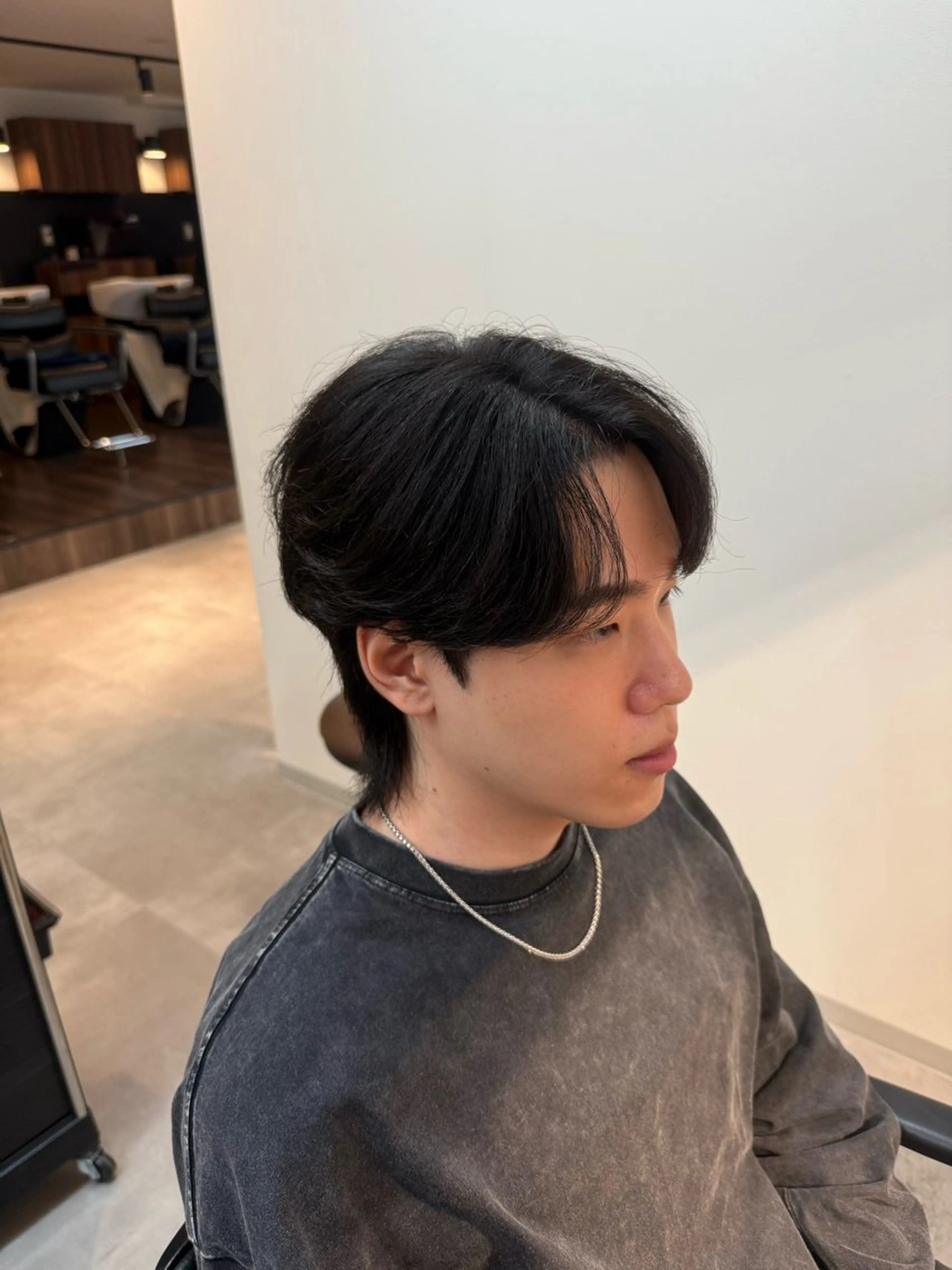 メンズ メンズ韓国風 メンズパーマ カット 縮毛矯正 ✂️曲がる縮毛矯正✨ MEN'S/髪質改善のヘアスタイル