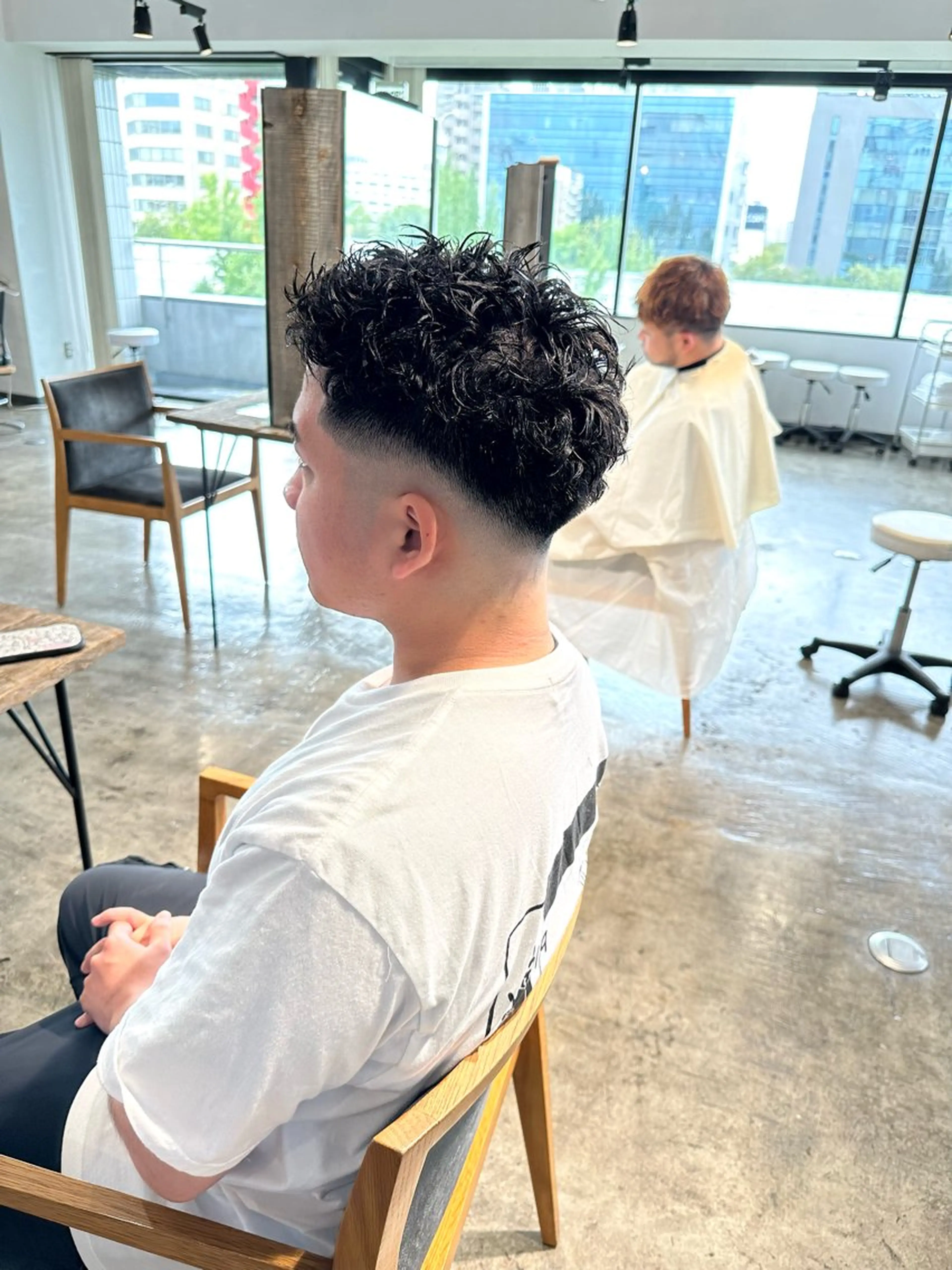 メンズ フェードカット メンズパーマ スキンフェード スパイキーショート メンズツイストパーマ カット ヘアカラー パーマ トリートメント 骨格補正施術/メンズ 専門美容師/YUYAのヘアスタイル