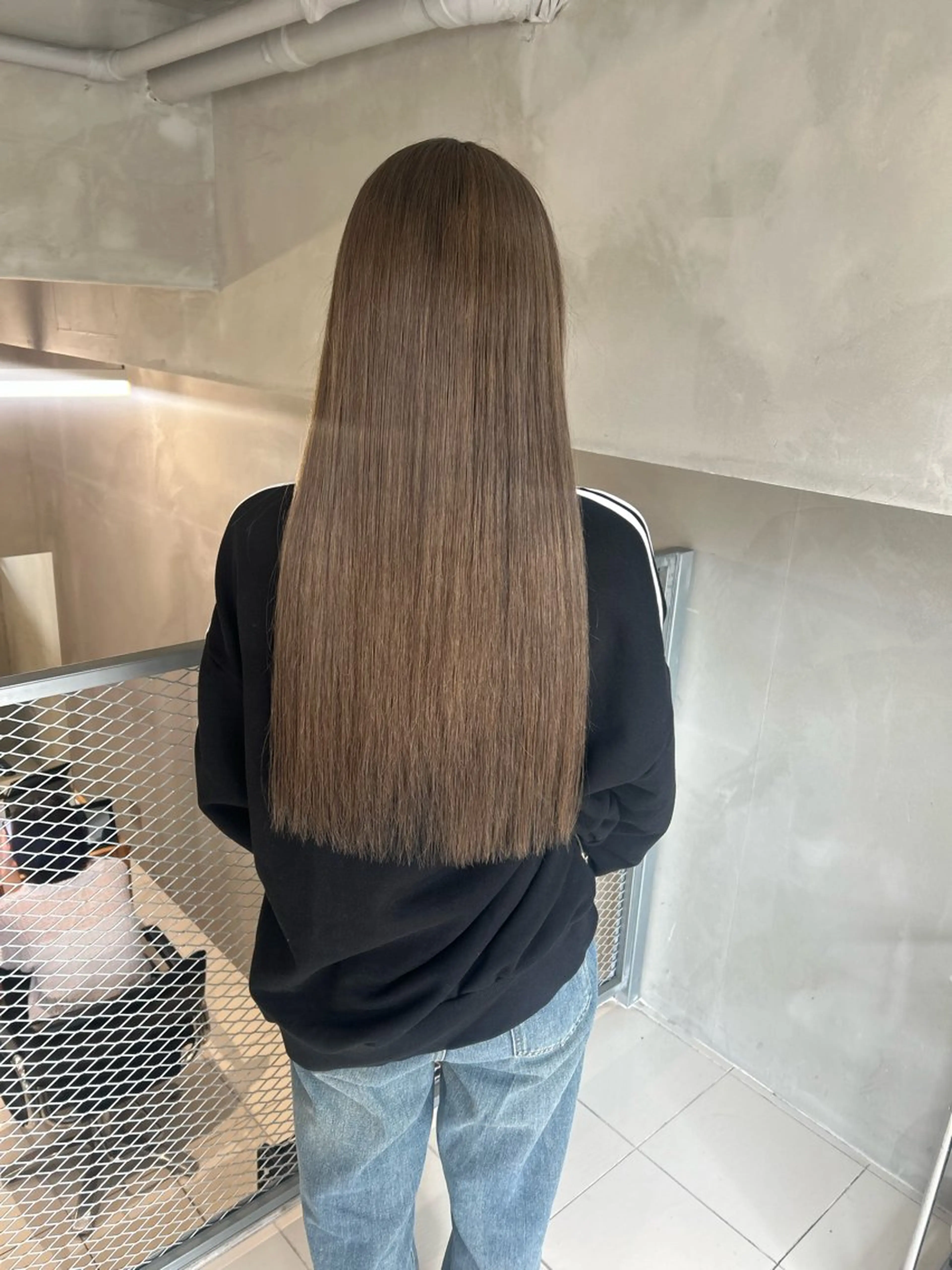 ロング カラー ベージュカラー ブリーチ ヘアカラー 透明感カラー🫧 nanohaのヘアスタイル