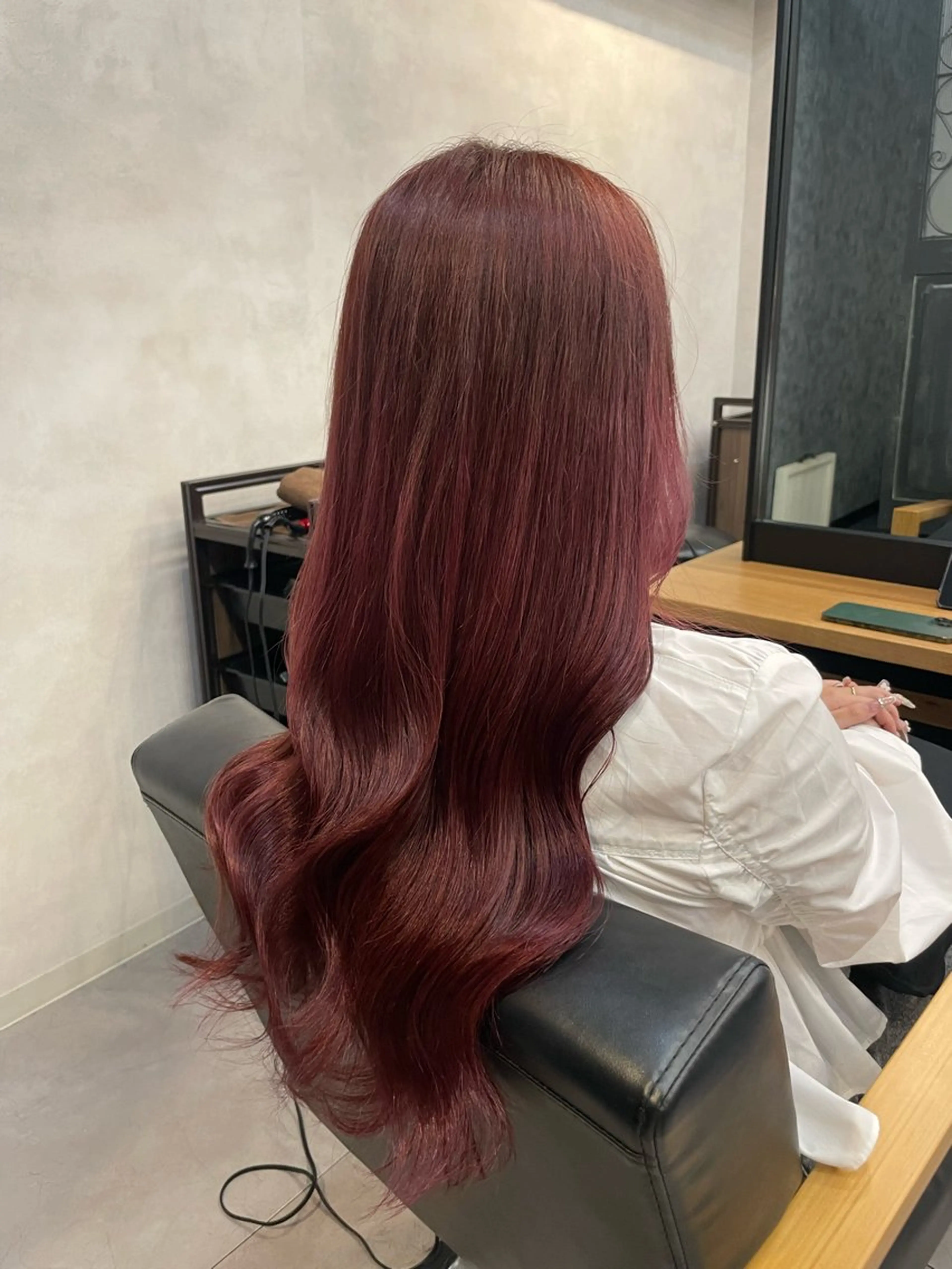 ロング 今村 南穂のヘアスタイル