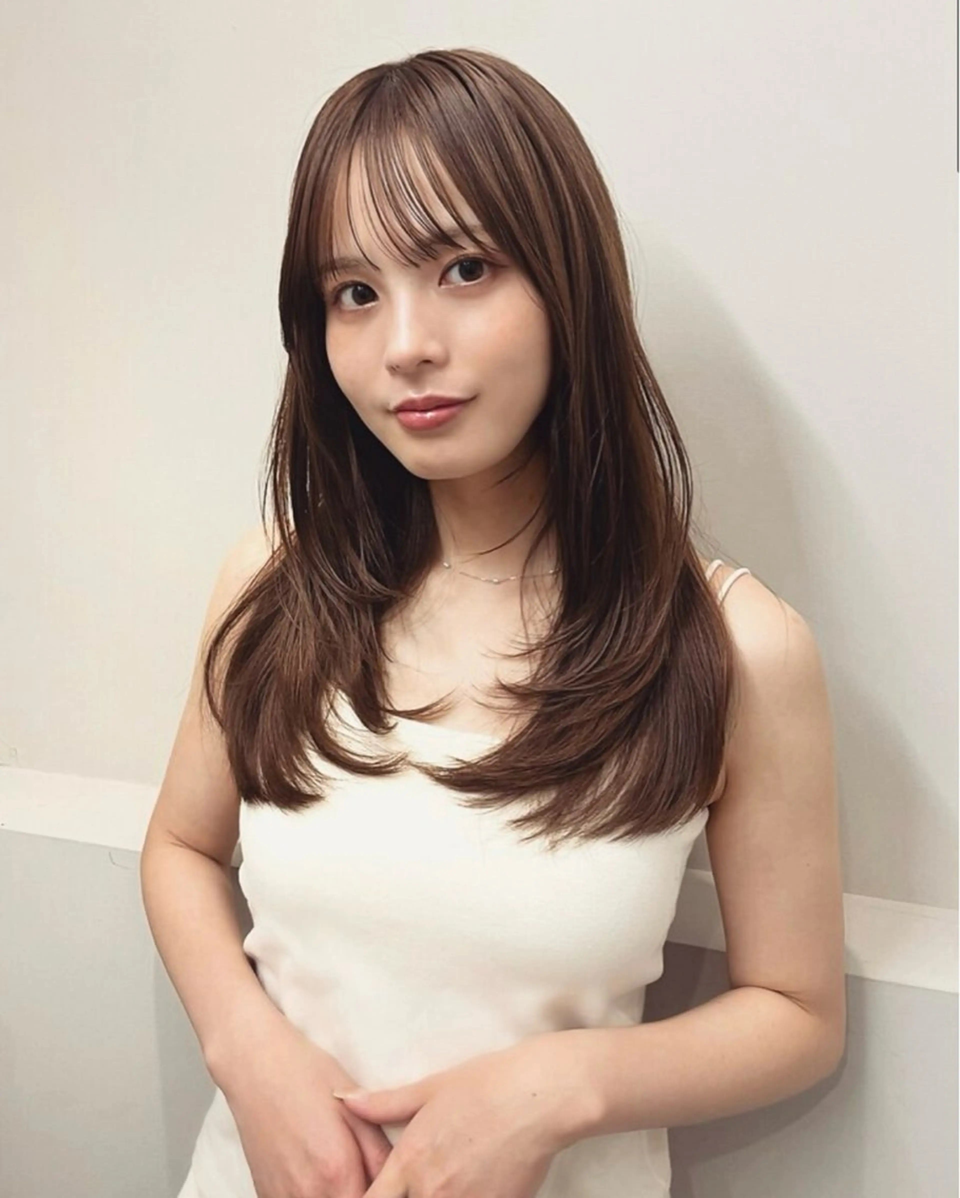 ロング レイヤーカット大人気 //吉田百花のヘアスタイル