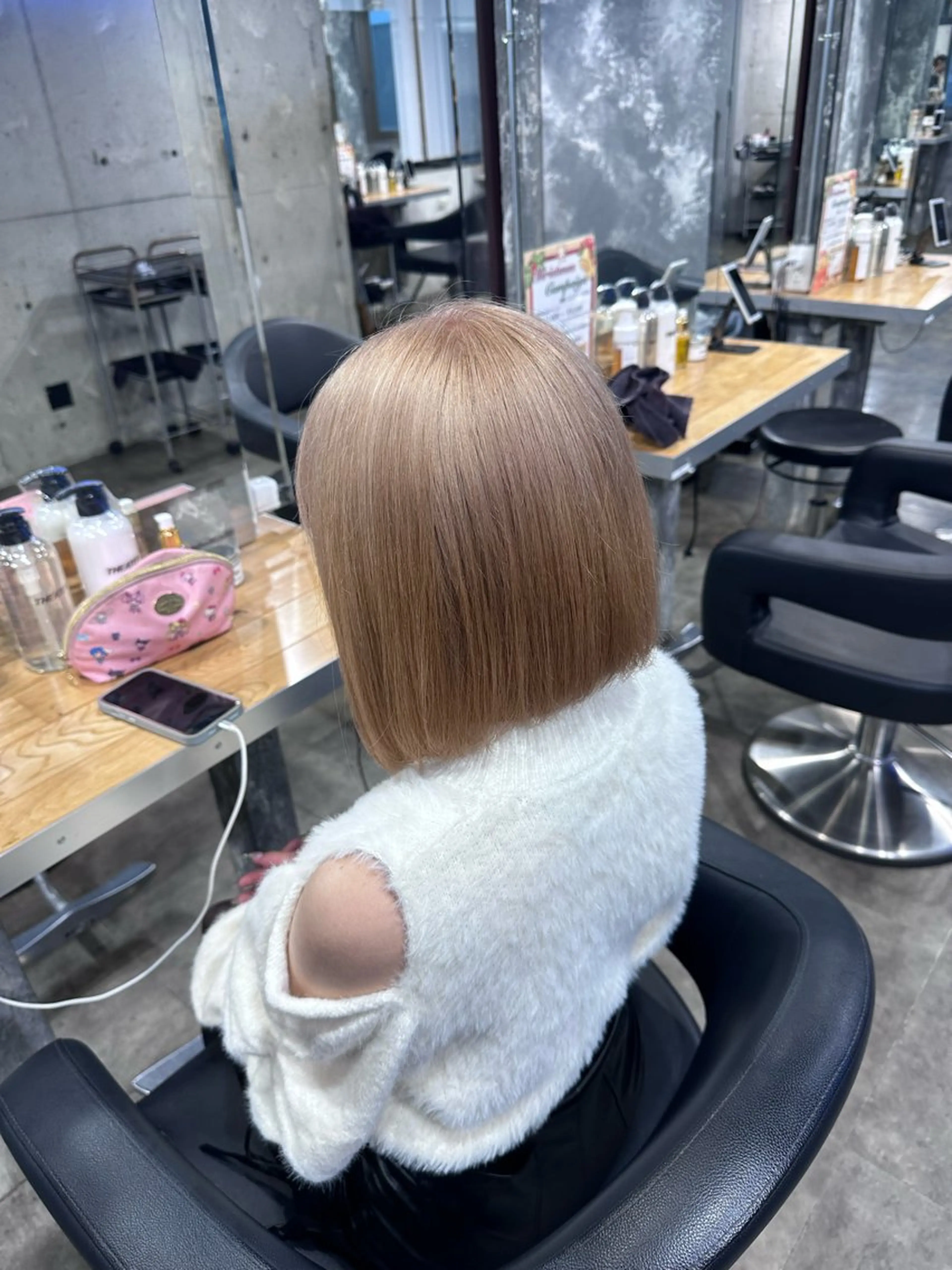 カラー 海外トレンドヘア🤍 sumireのヘアスタイル