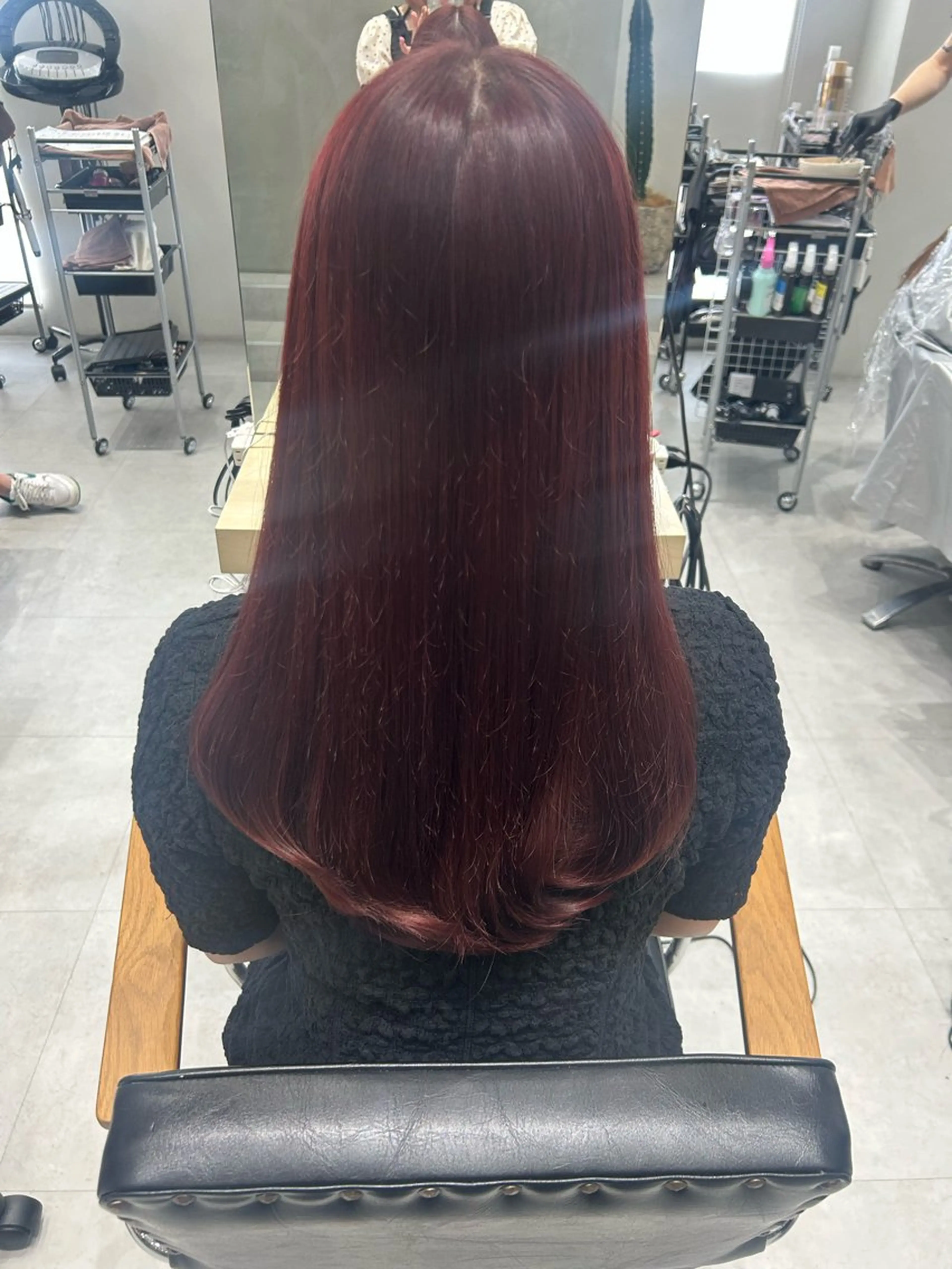 【10月限定✨】ブリーチ無しダブルカラー🎀➕トリートメント👩‍🦰の写真