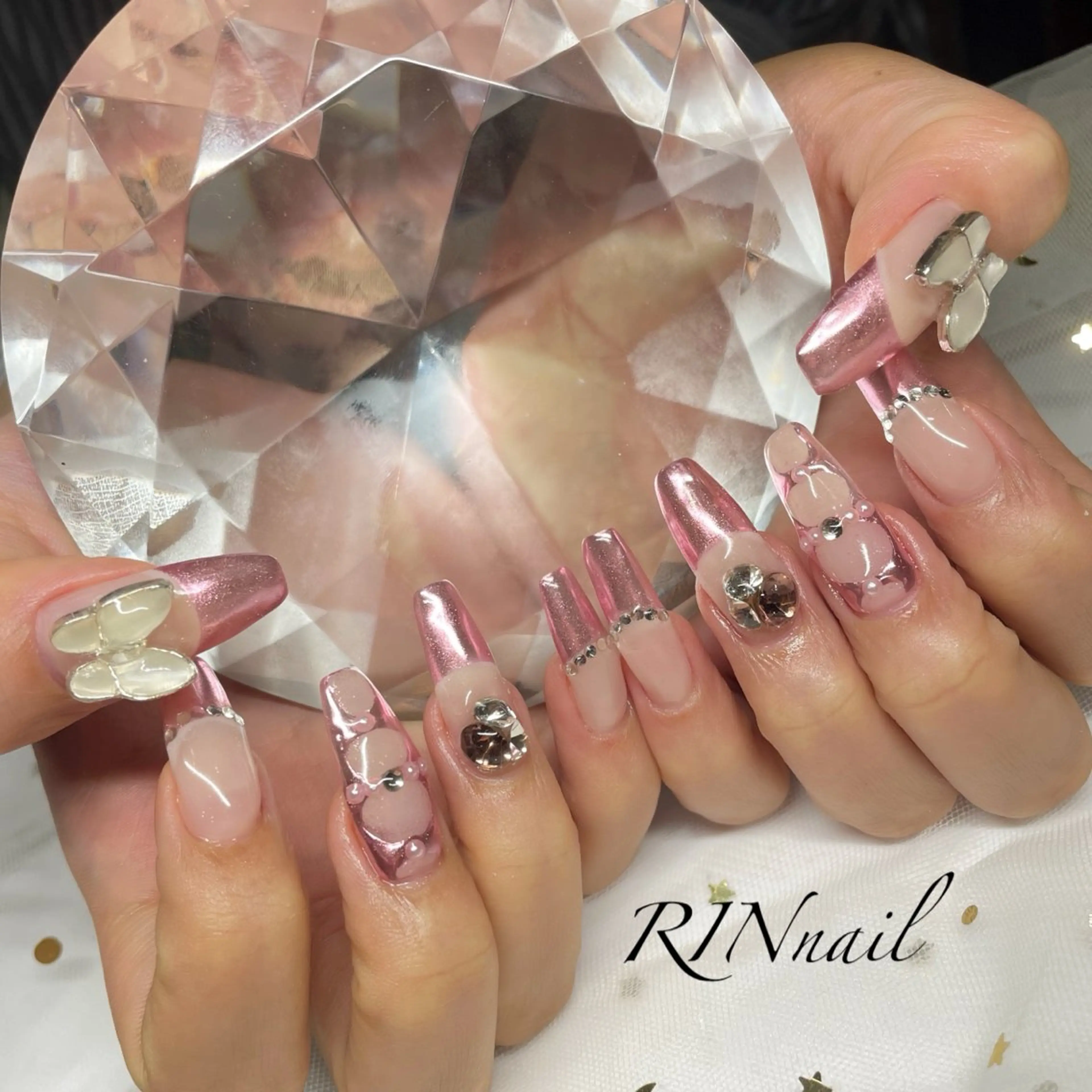 ネイル ハンドネイル ハンドケア RIN HOMEnailのネイルデザイン