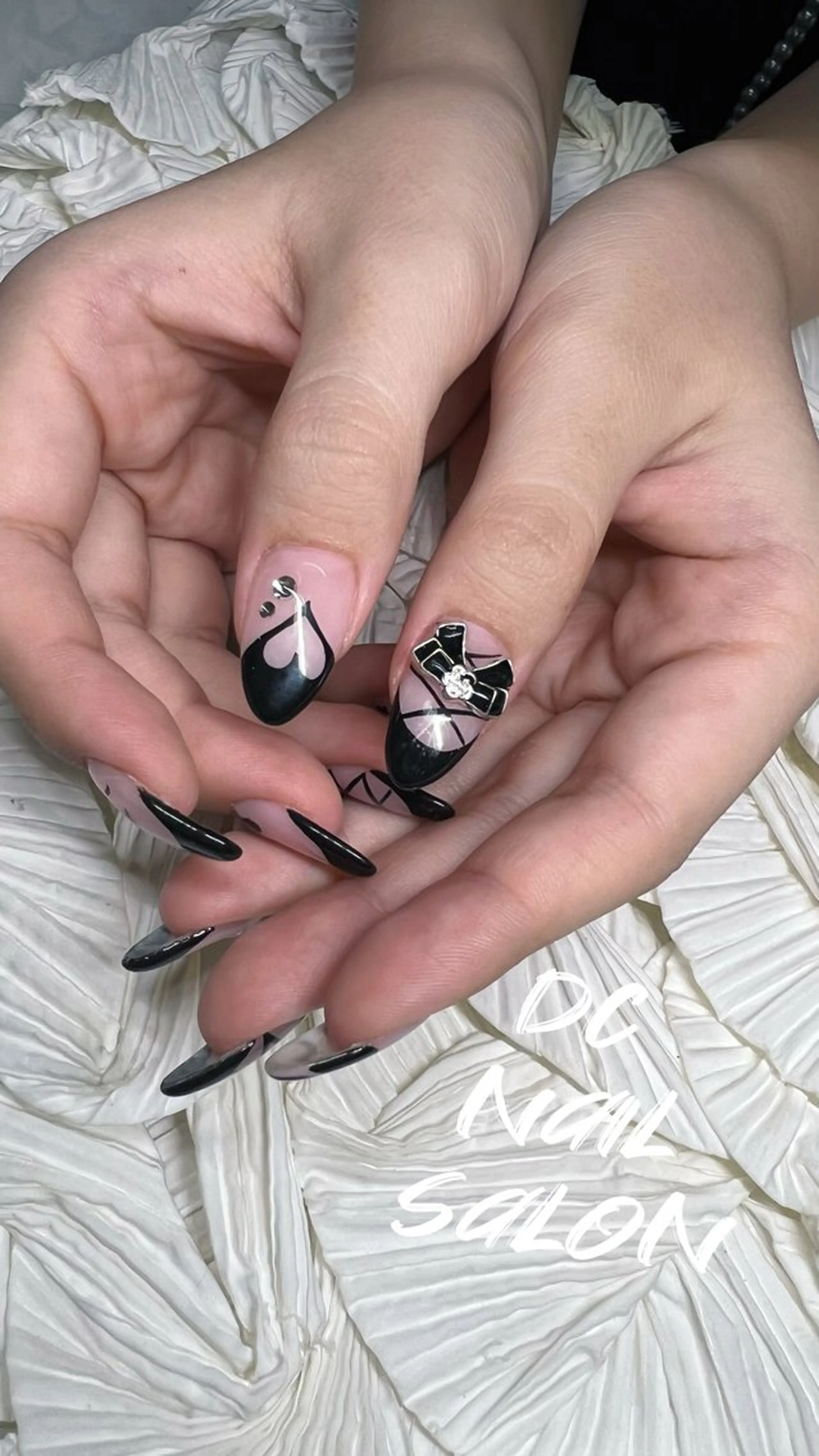 ネイル アートネイル 入学式 フレンチネイル ジェルネイル グラデーション ハンドネイル フットネイル DC nail salonのネイルデザイン