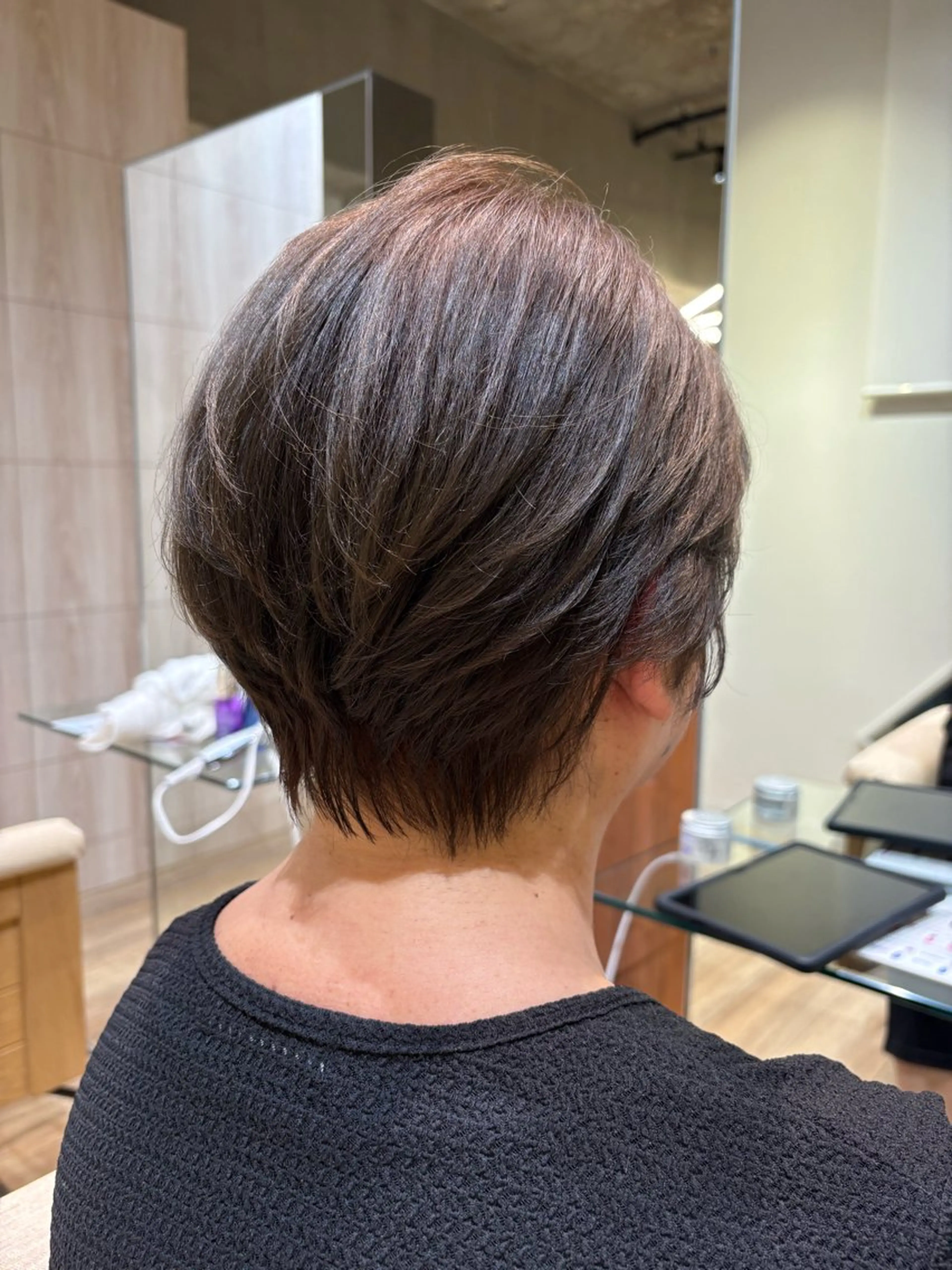ショート カット M.SLASH横浜元町所属・アベ カノンのヘアスタイル
