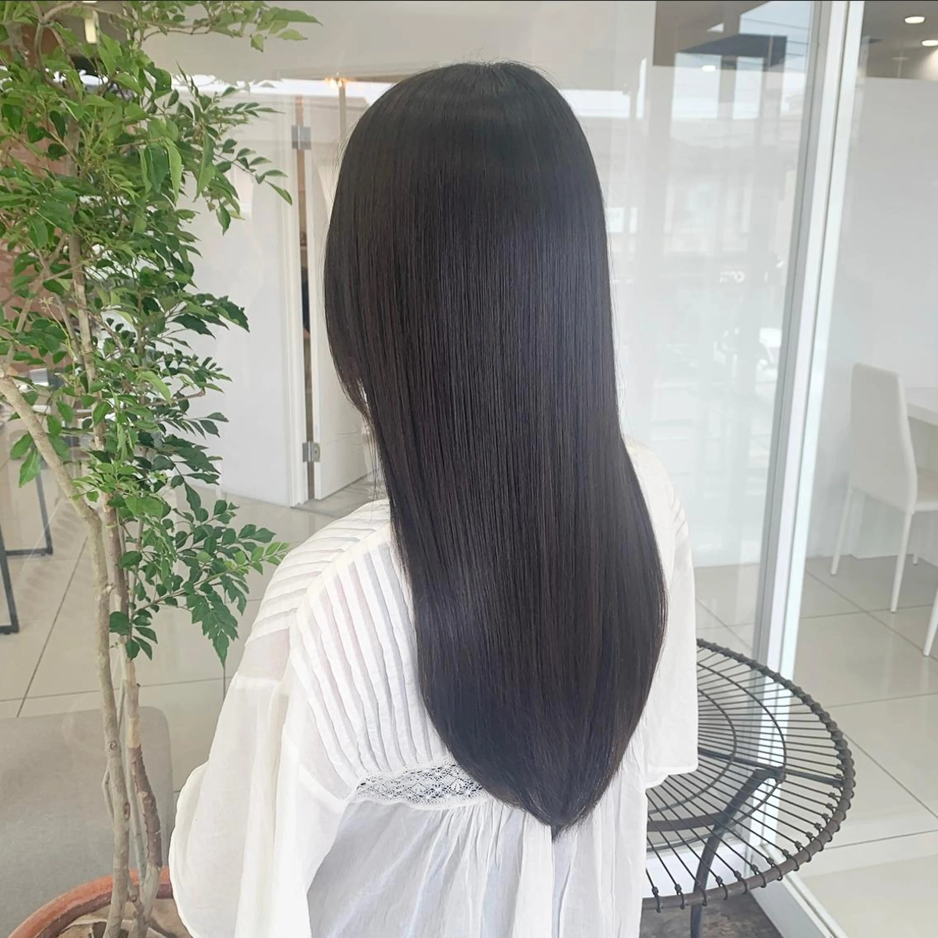 ロング カラー ハピネス所属・川本 真鈴のヘアスタイル