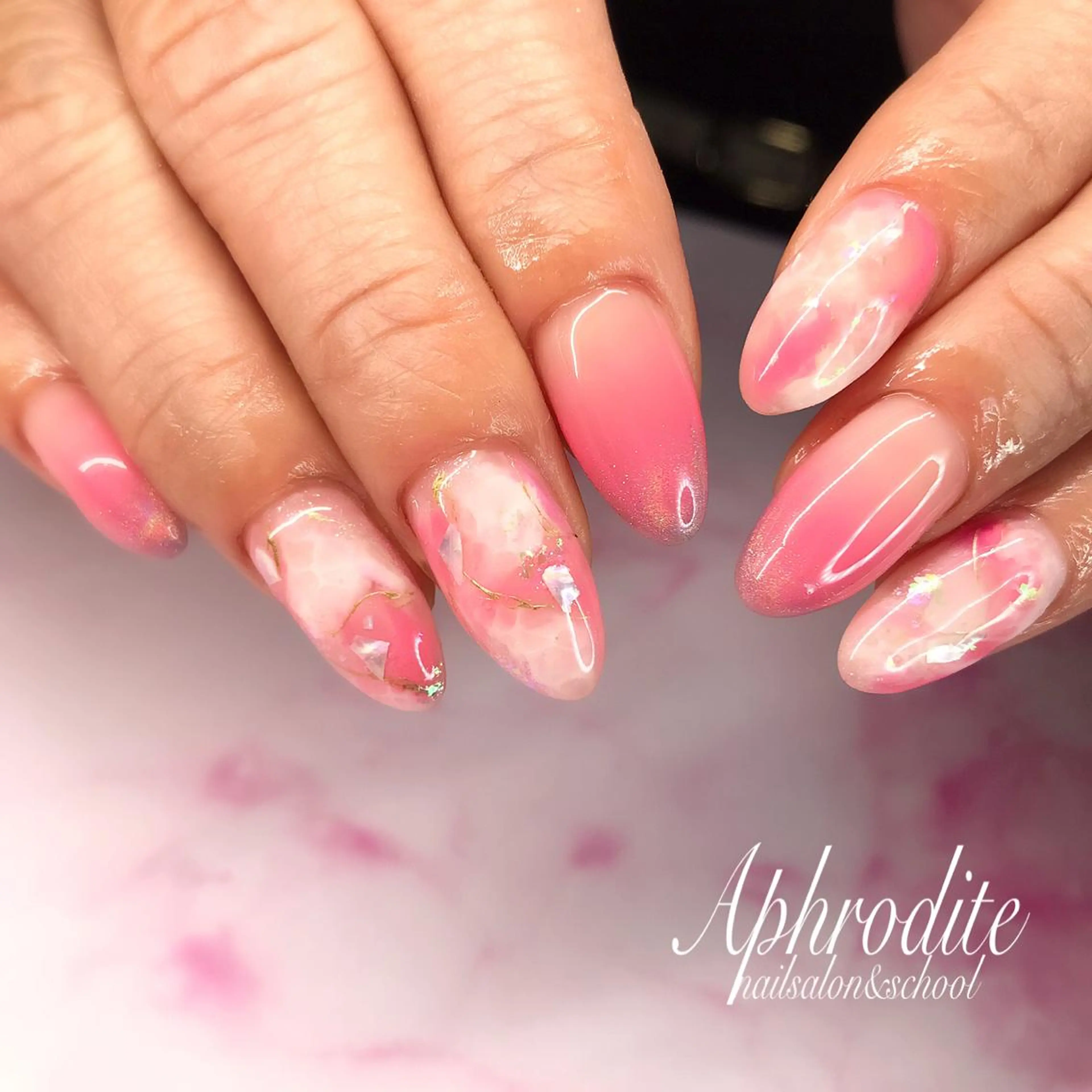 ネイル ハンドネイル APHRODITE Nagisaのネイルデザイン