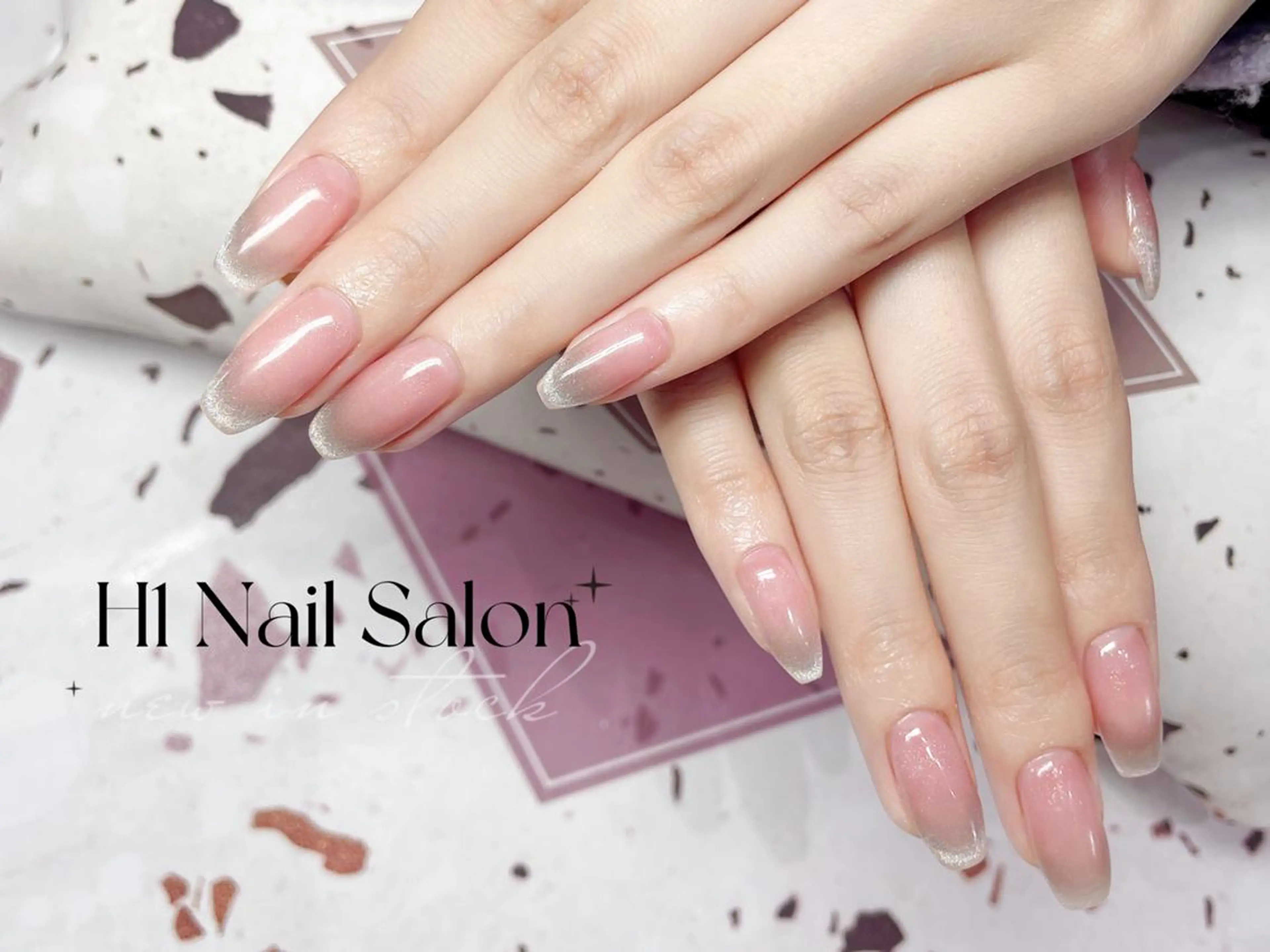セミロング H1 ネイル サロンのネイルデザイン
