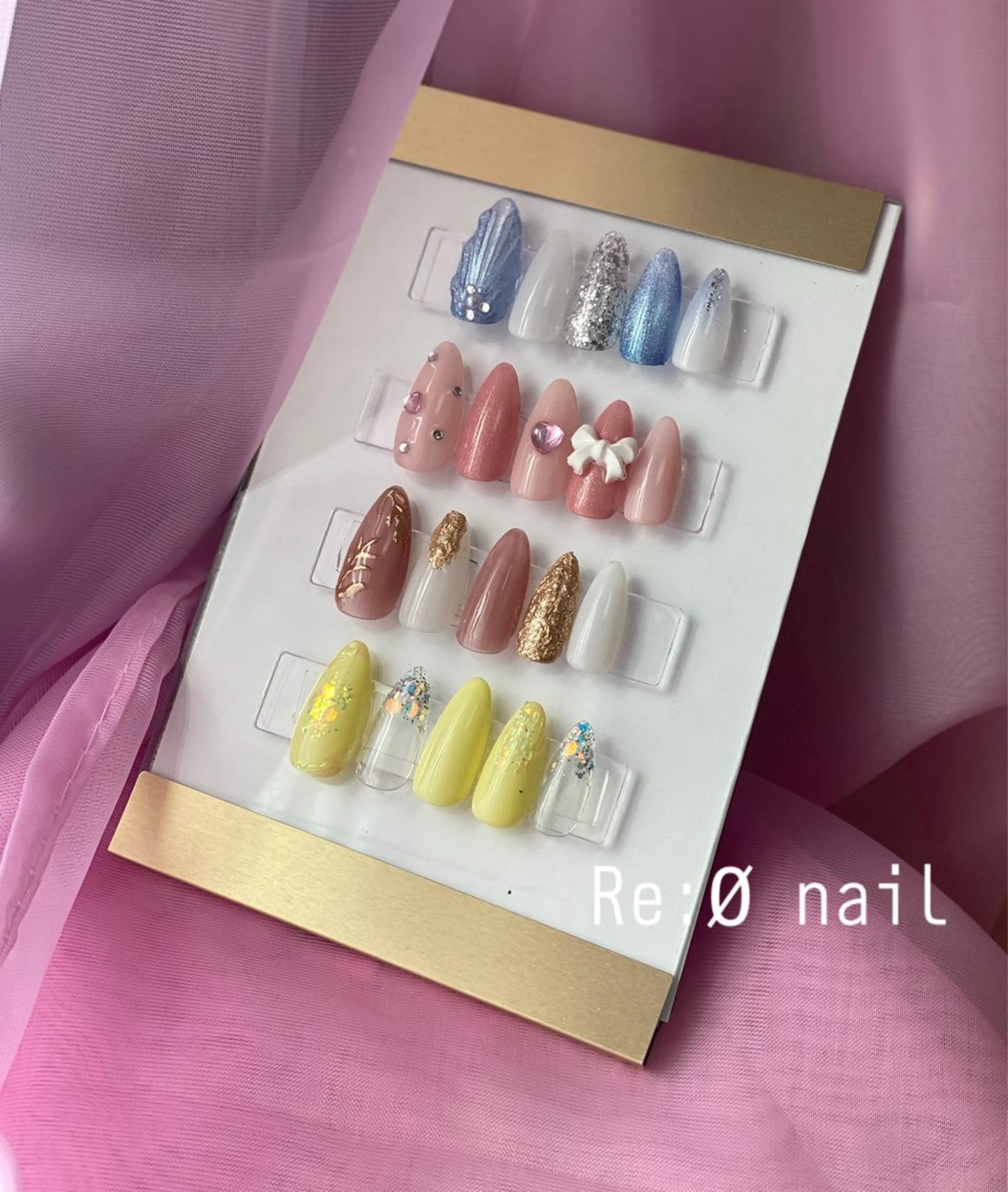ネイル ハンドネイル Re:Ø nail 🩵TSUJIのネイルデザイン