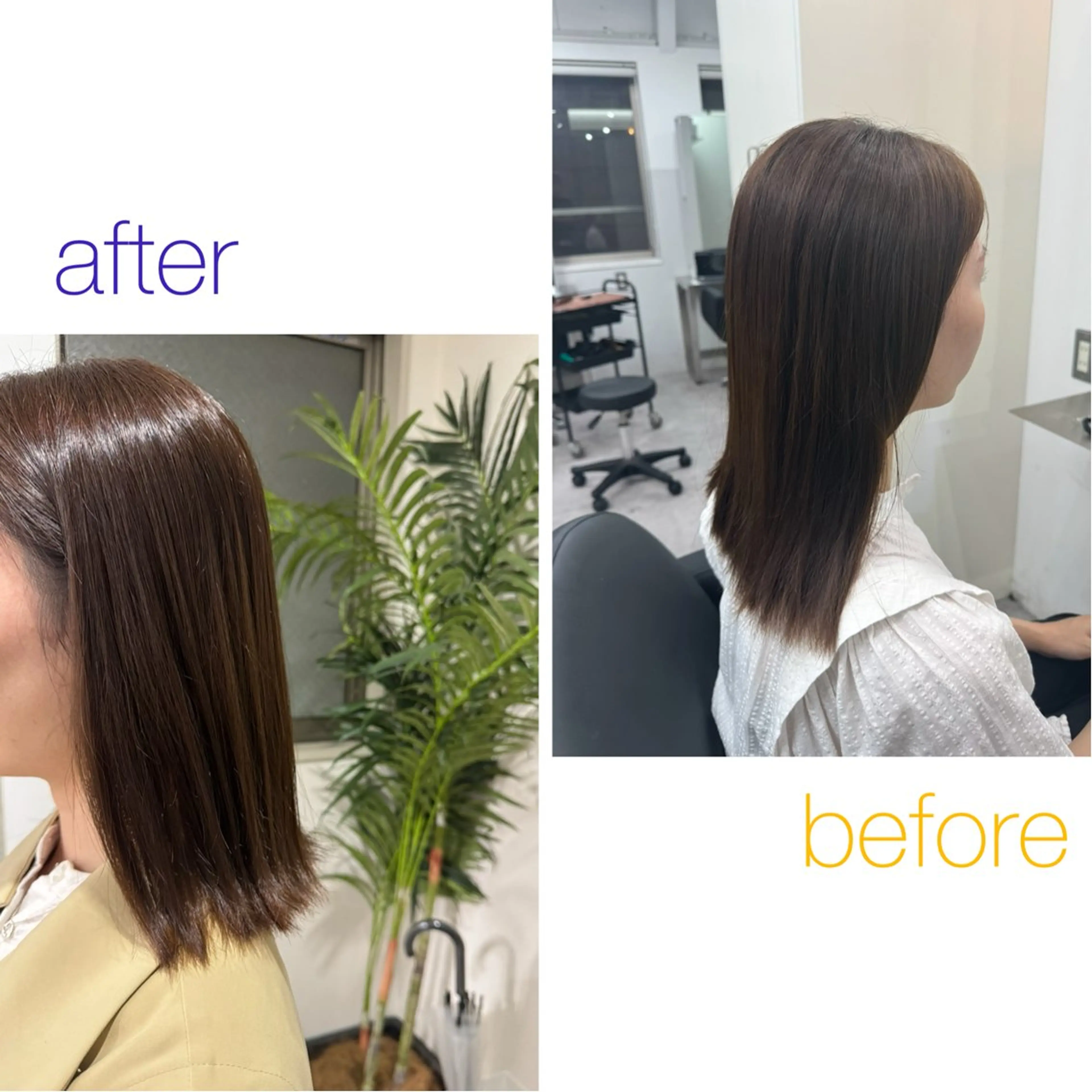 🍎リンゴ 髪質改善🍎のヘアスタイル