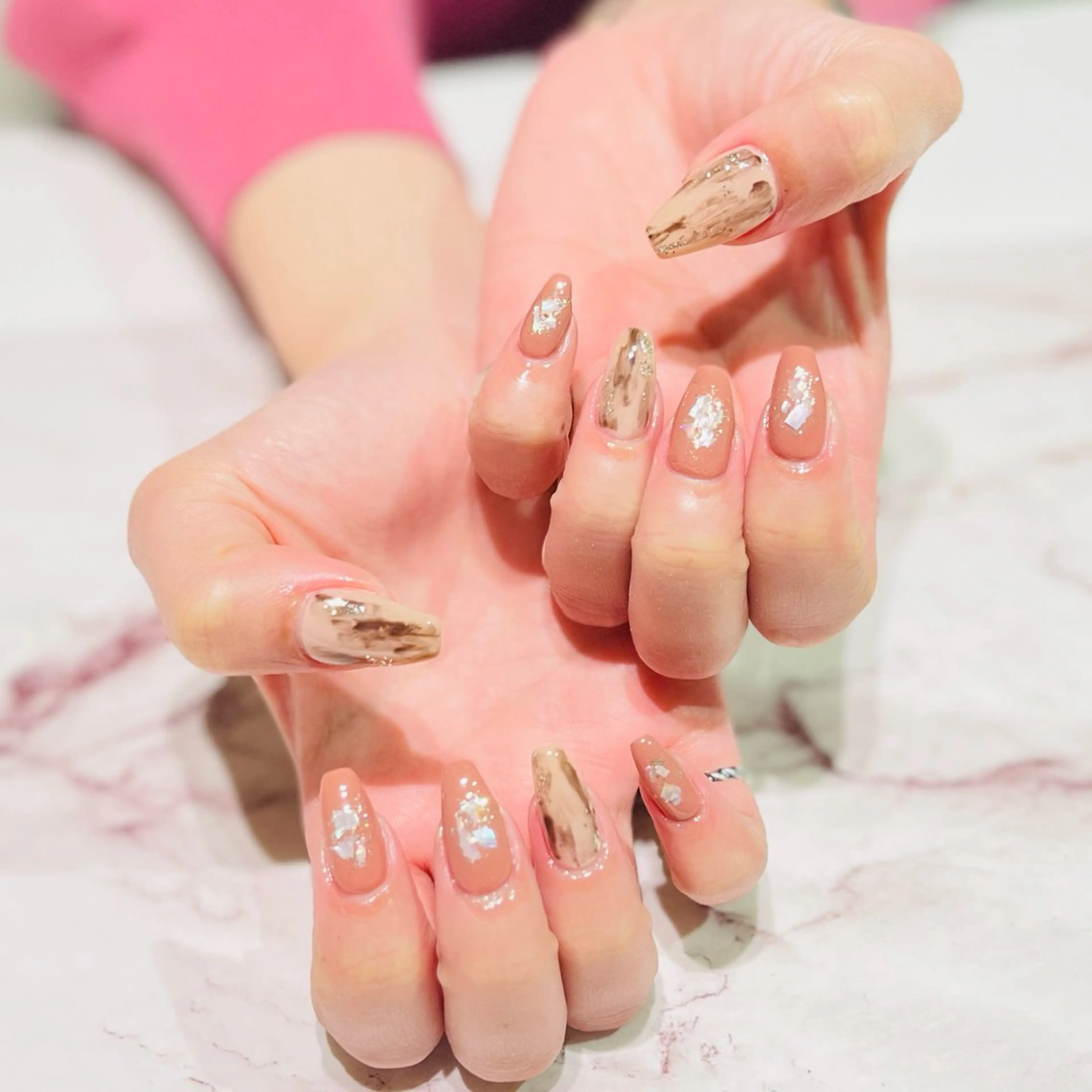 ネイル ハンドネイル Hair removal & Beauty salon Produce by Lucia所属・nail salon Luciaのネイルデザイン
