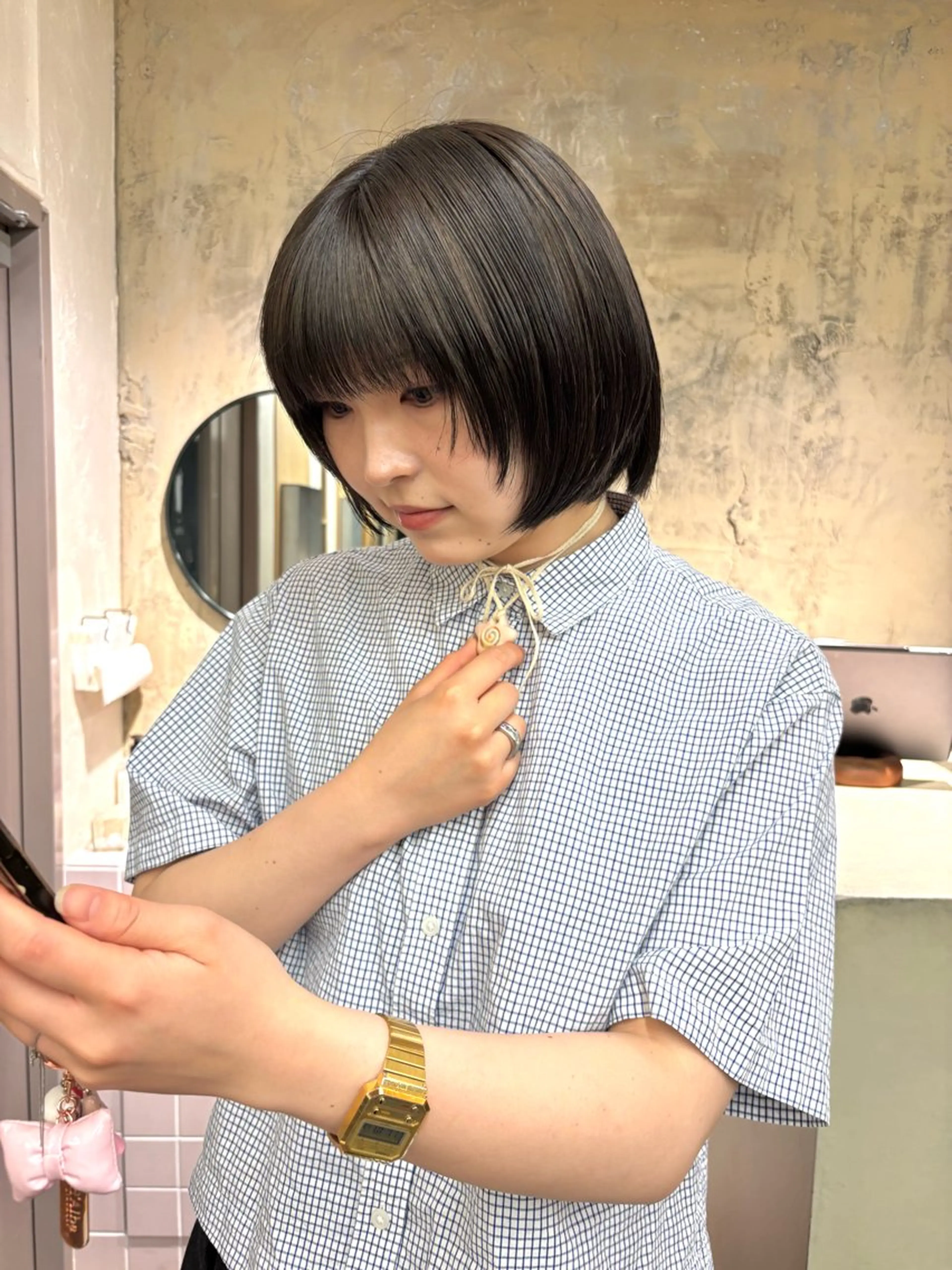カラー ヘアカラー pazu .のヘアスタイル