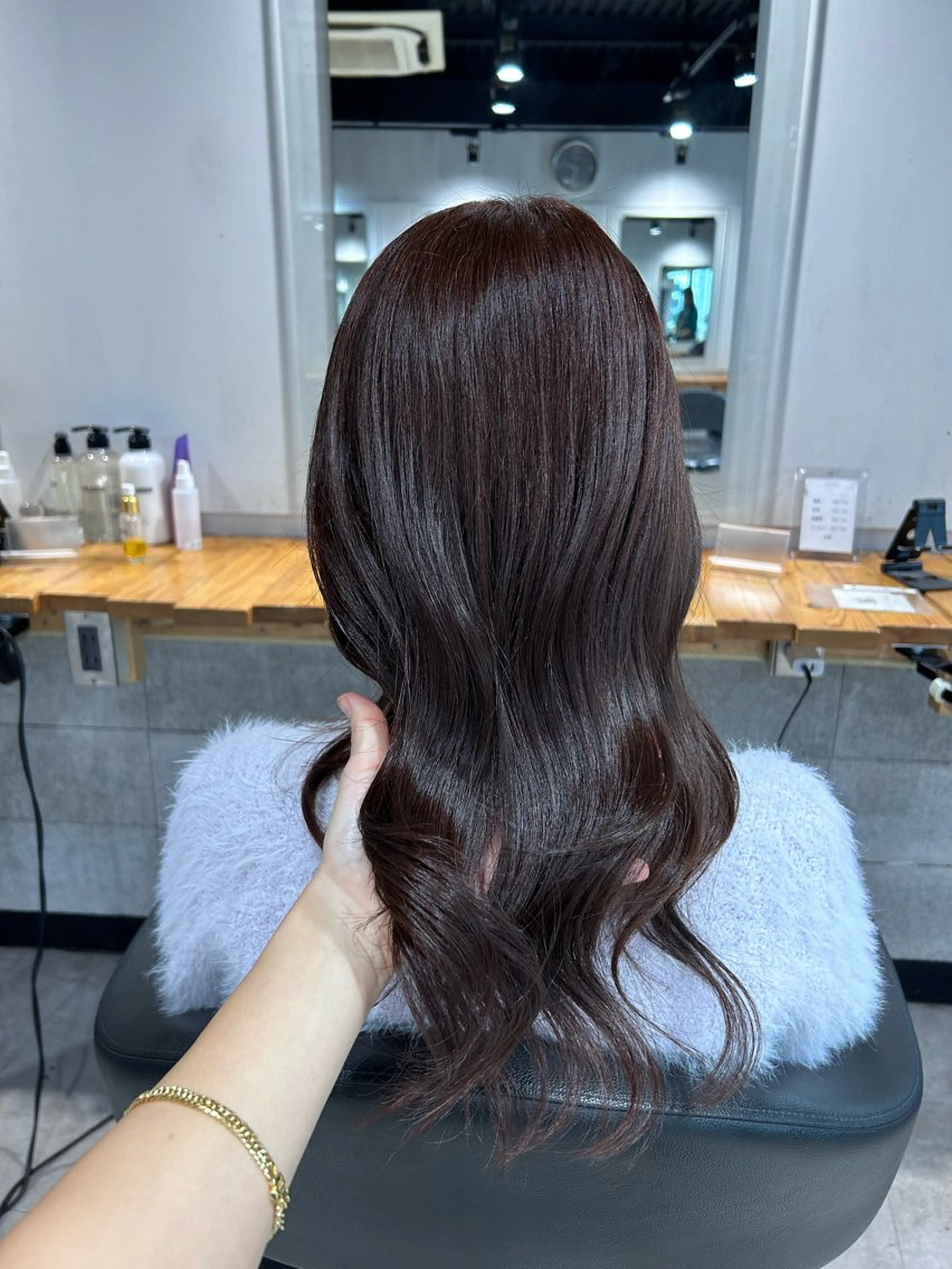 ロング カット ヘアカラー トリートメント ヘッドスパ 韓国Style♡ Nanami🇰🇷のヘアスタイル
