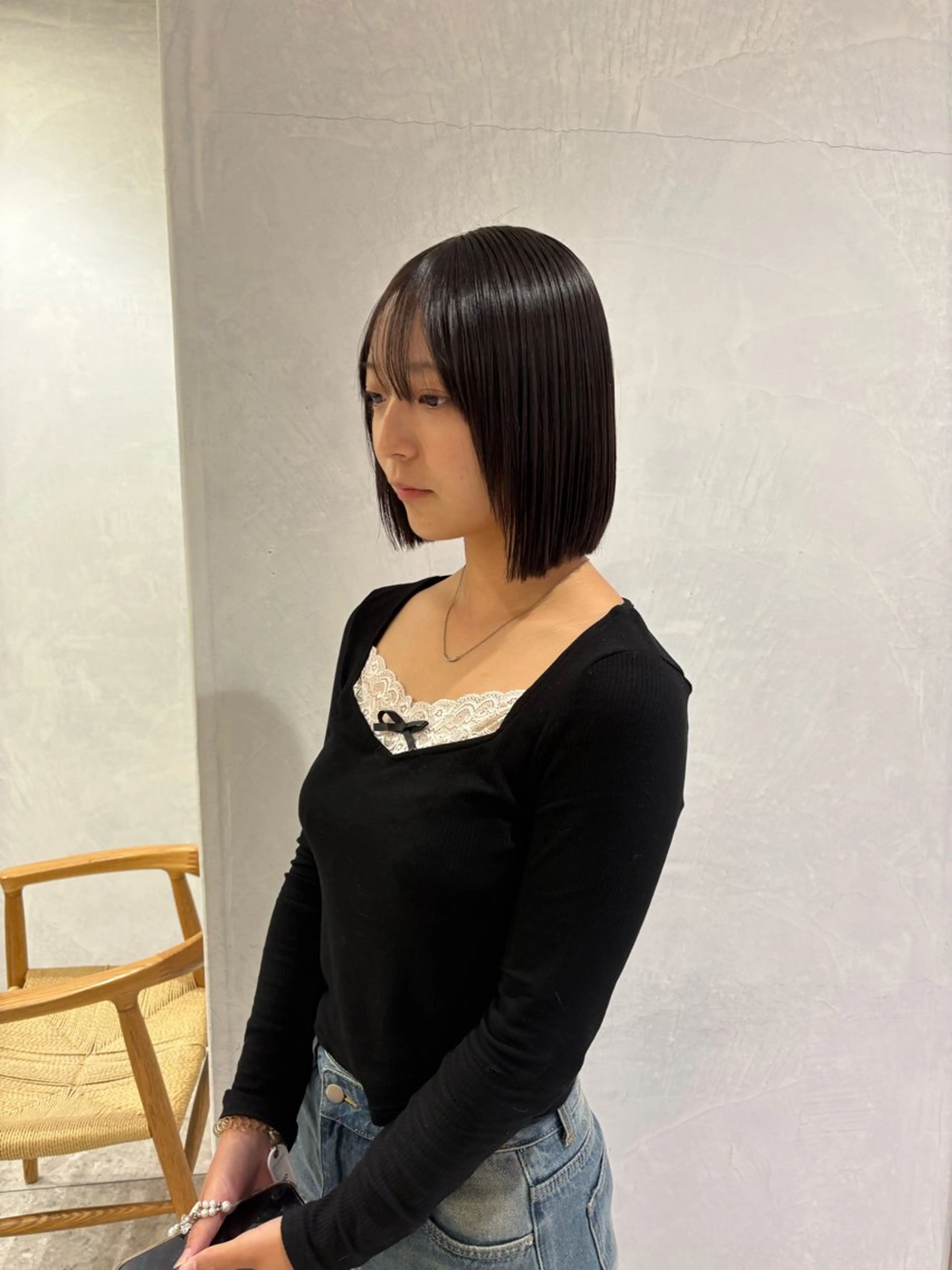 ショート ヘアカラー 縮毛矯正 トリートメント 小林 篤滋郎のヘアスタイル