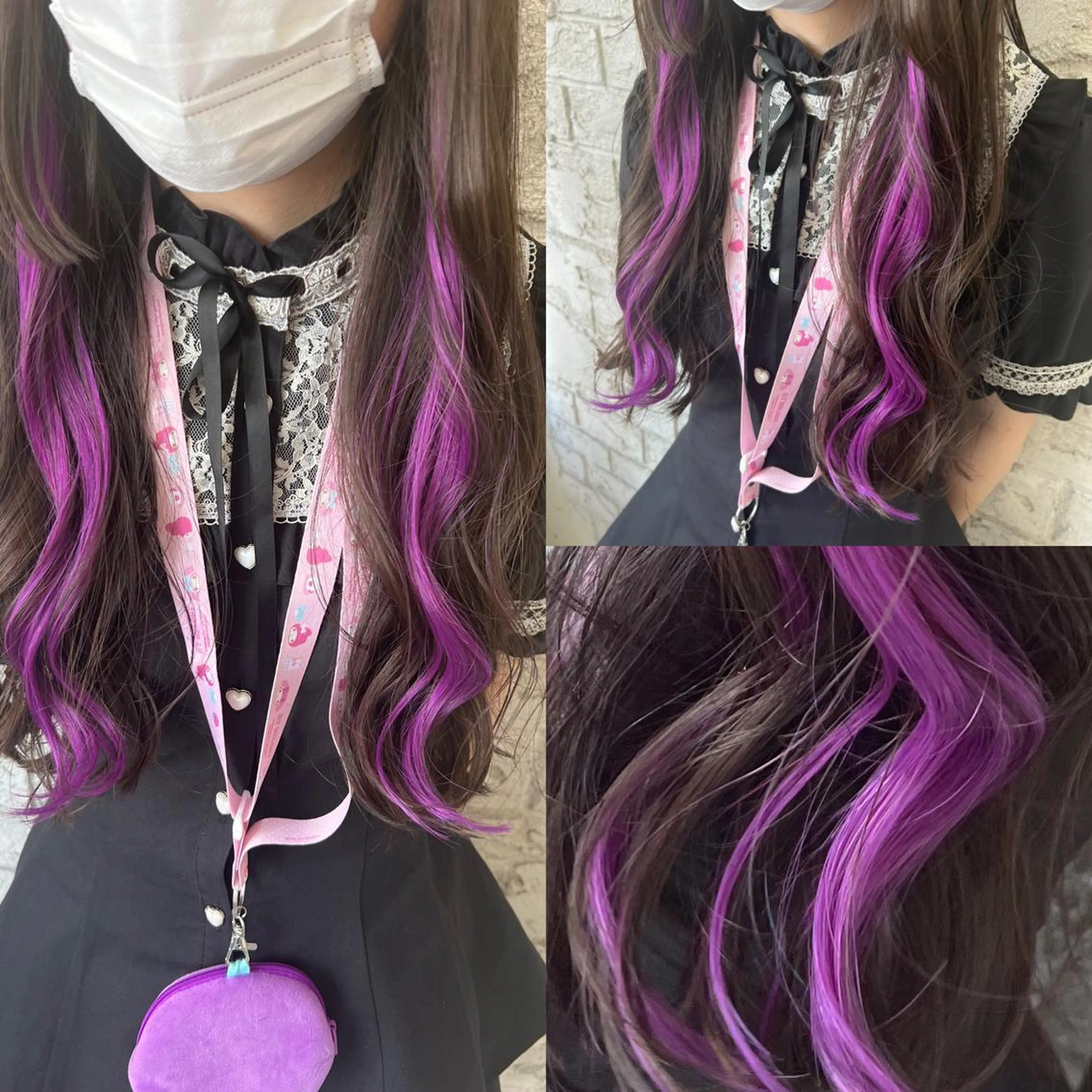 ロング エクステ エクステ＆艶カラー 🎀YURINA🎀のヘアスタイル