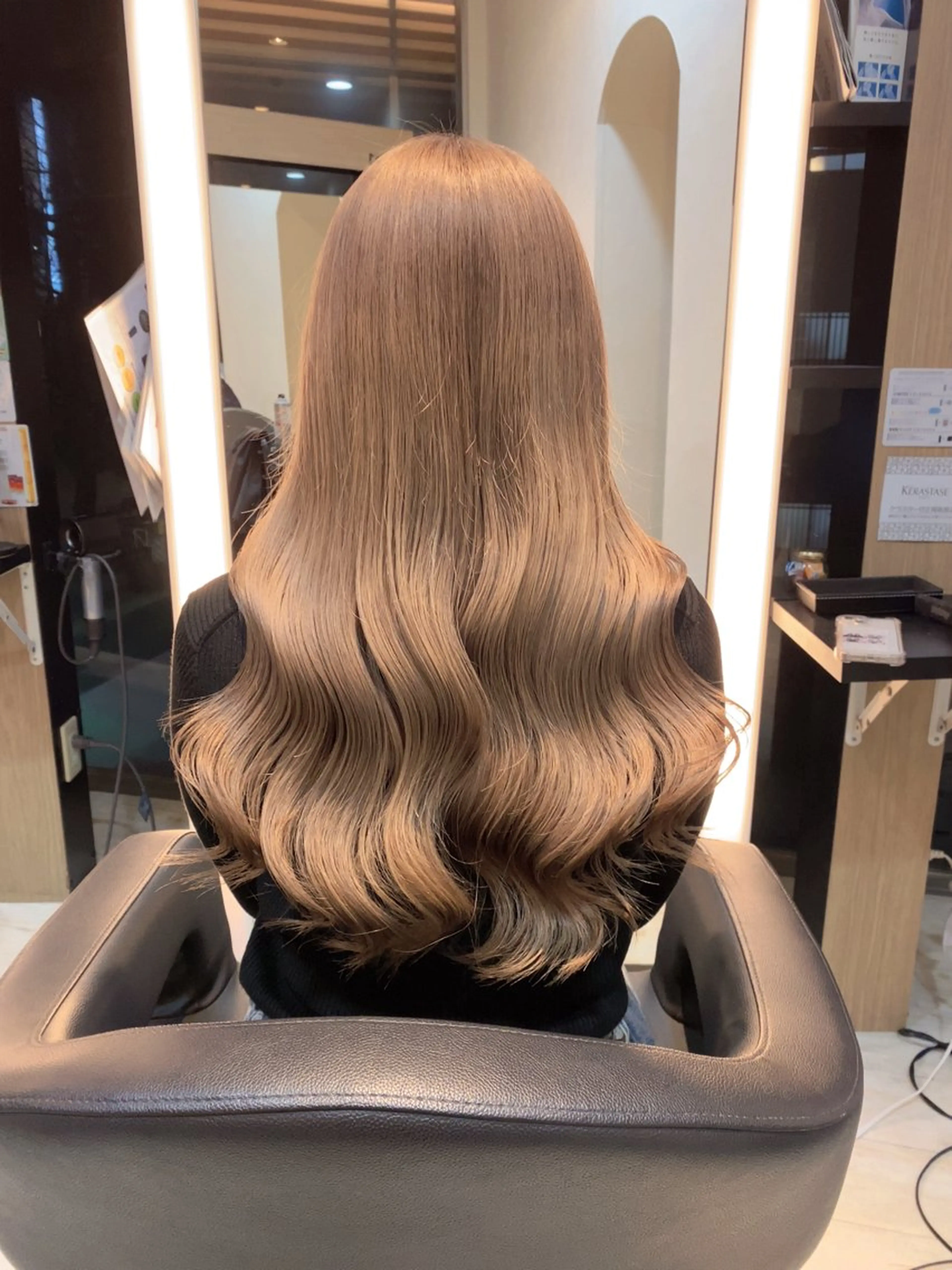 カラー ベージュカラー ブリーチ ミルクティーベージュ ヘアカラー miyu/ボブ/ 透明感カラー/栄のヘアスタイル