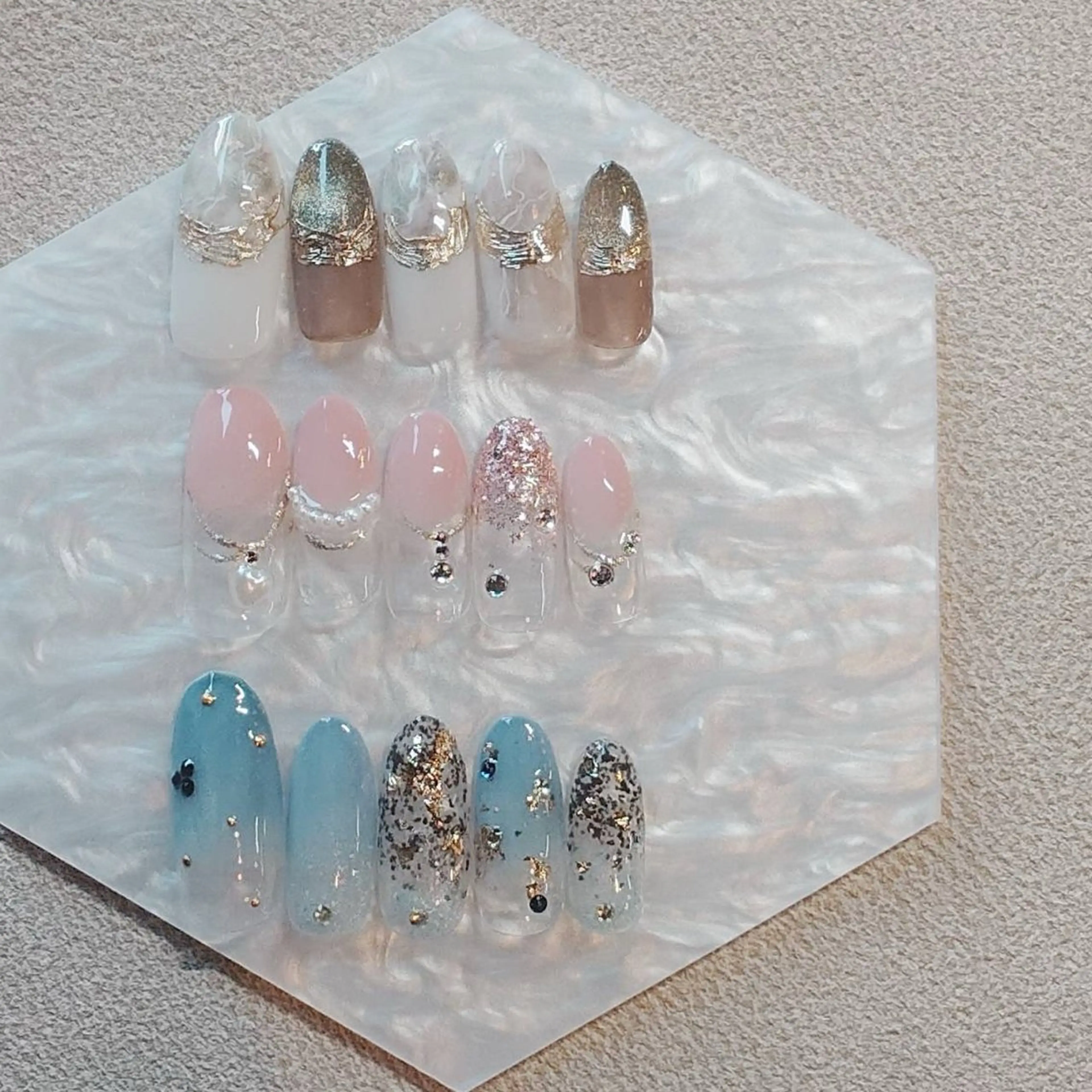 ネイル SEPTNAIL 安東のネイルデザイン